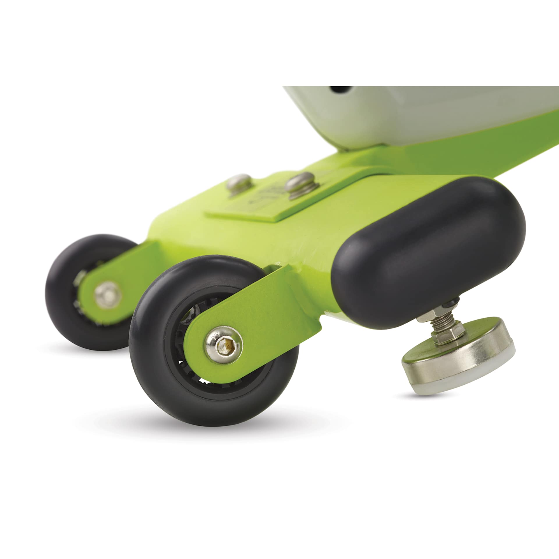 Copernicus Classroom Cruiser Learning Bike, Grades PreK-2 with Desktop, close up of the front wheels.