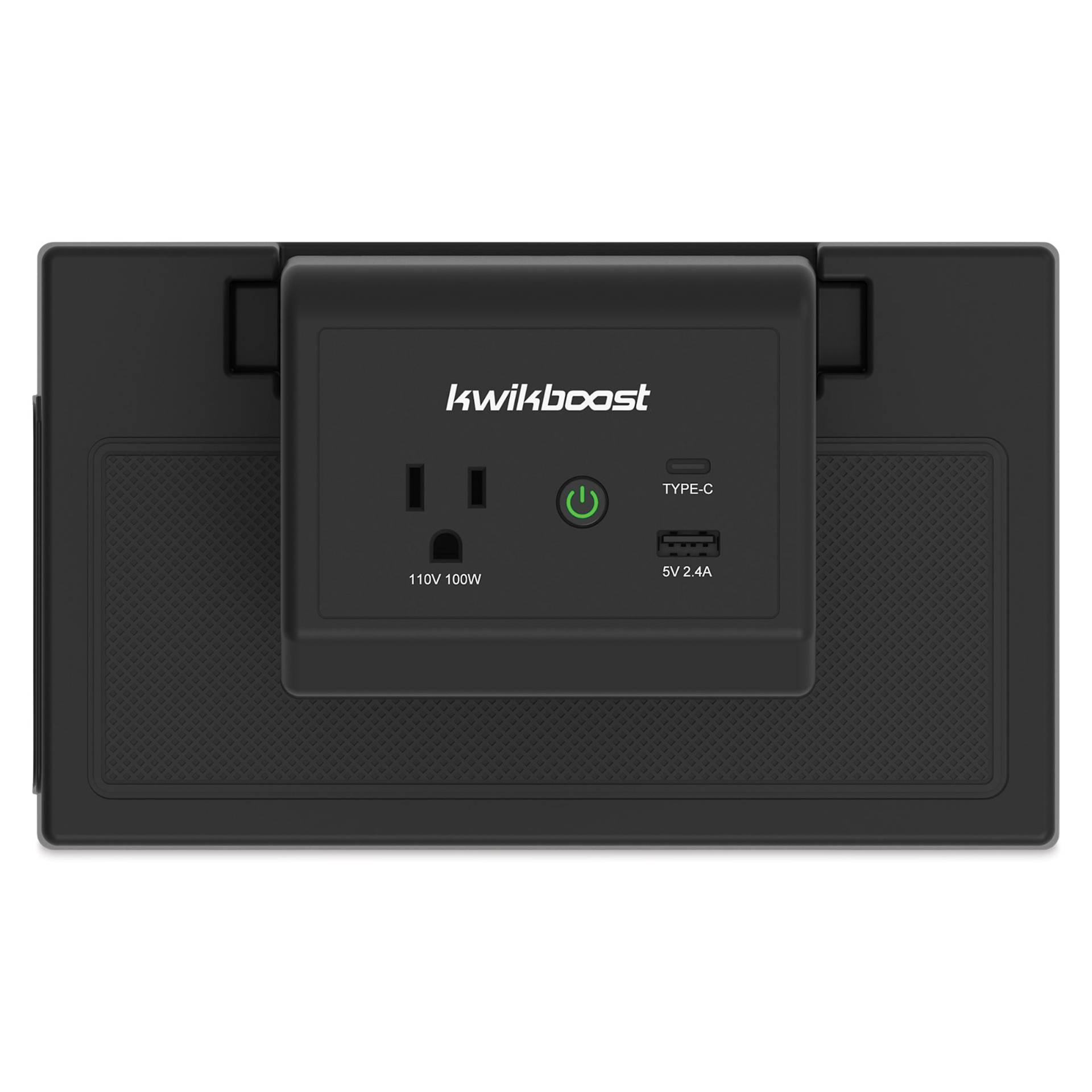 KwikBoost EdgePower Desktop Charging Station System - Personal Use Set, top of charging dock. 