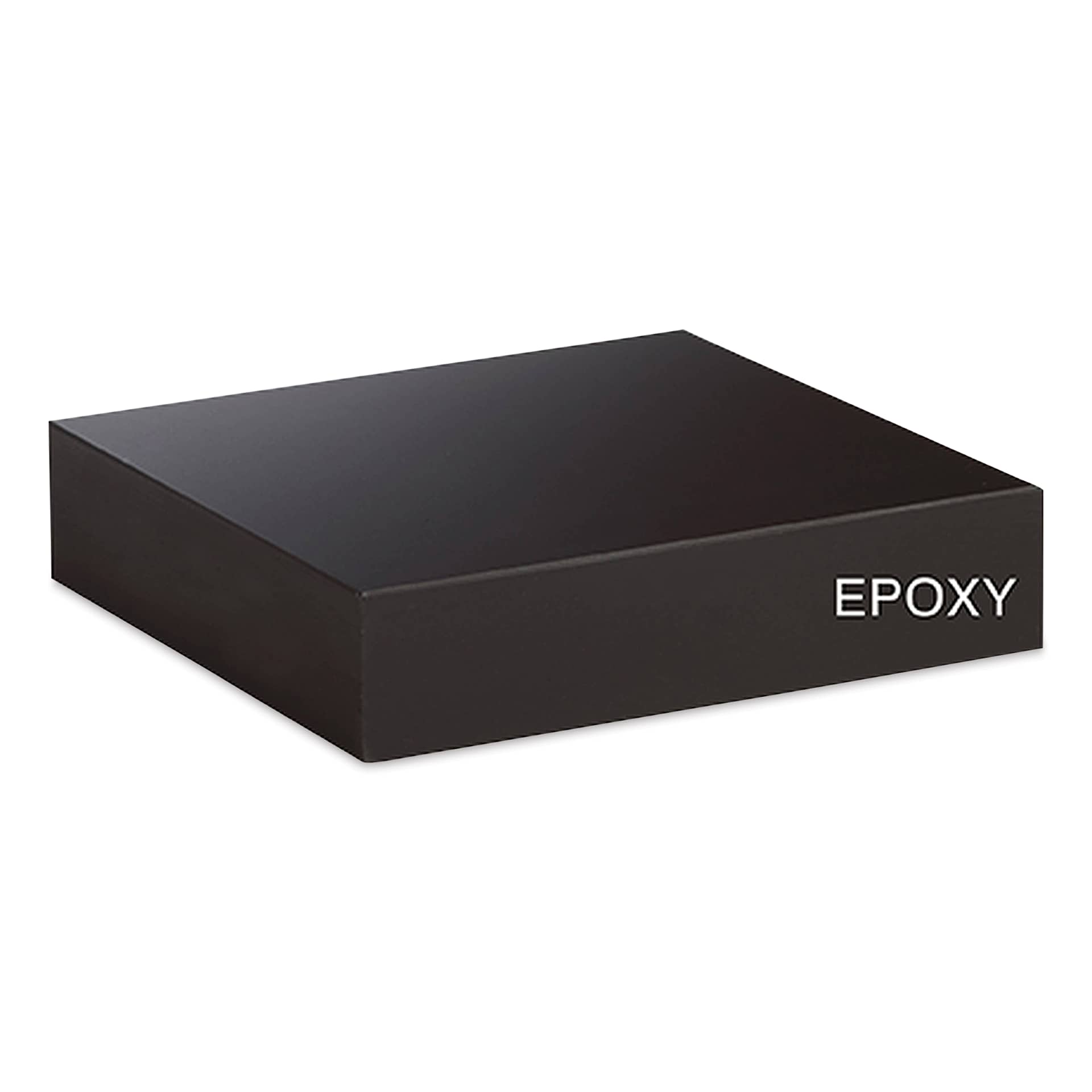 Compartment Lab Table, demonstration of the interior of the epoxy top.