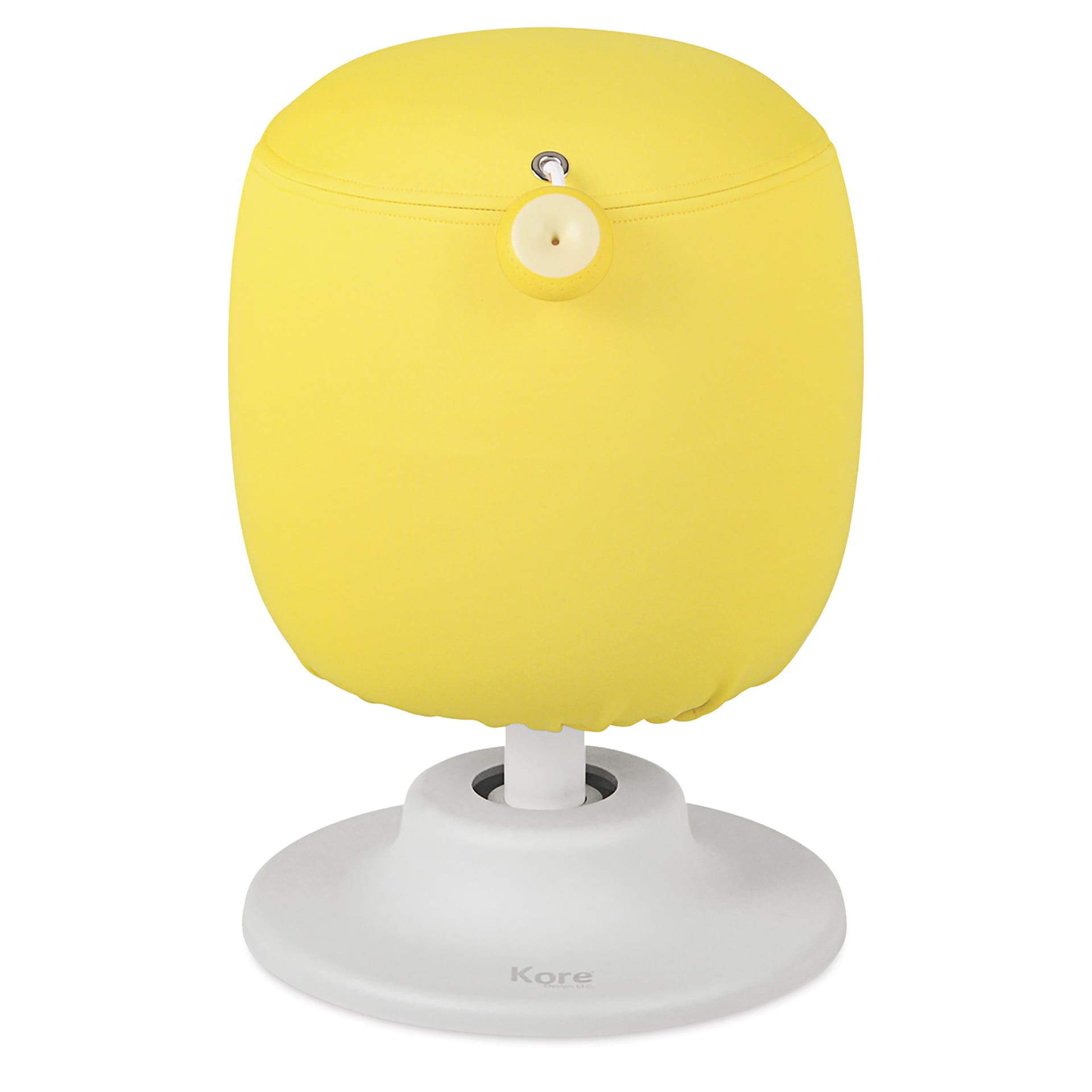 Kore Design Kid’s Adjustable Pivot Stool - Tall, Yellow, 16-1/2" - 21"