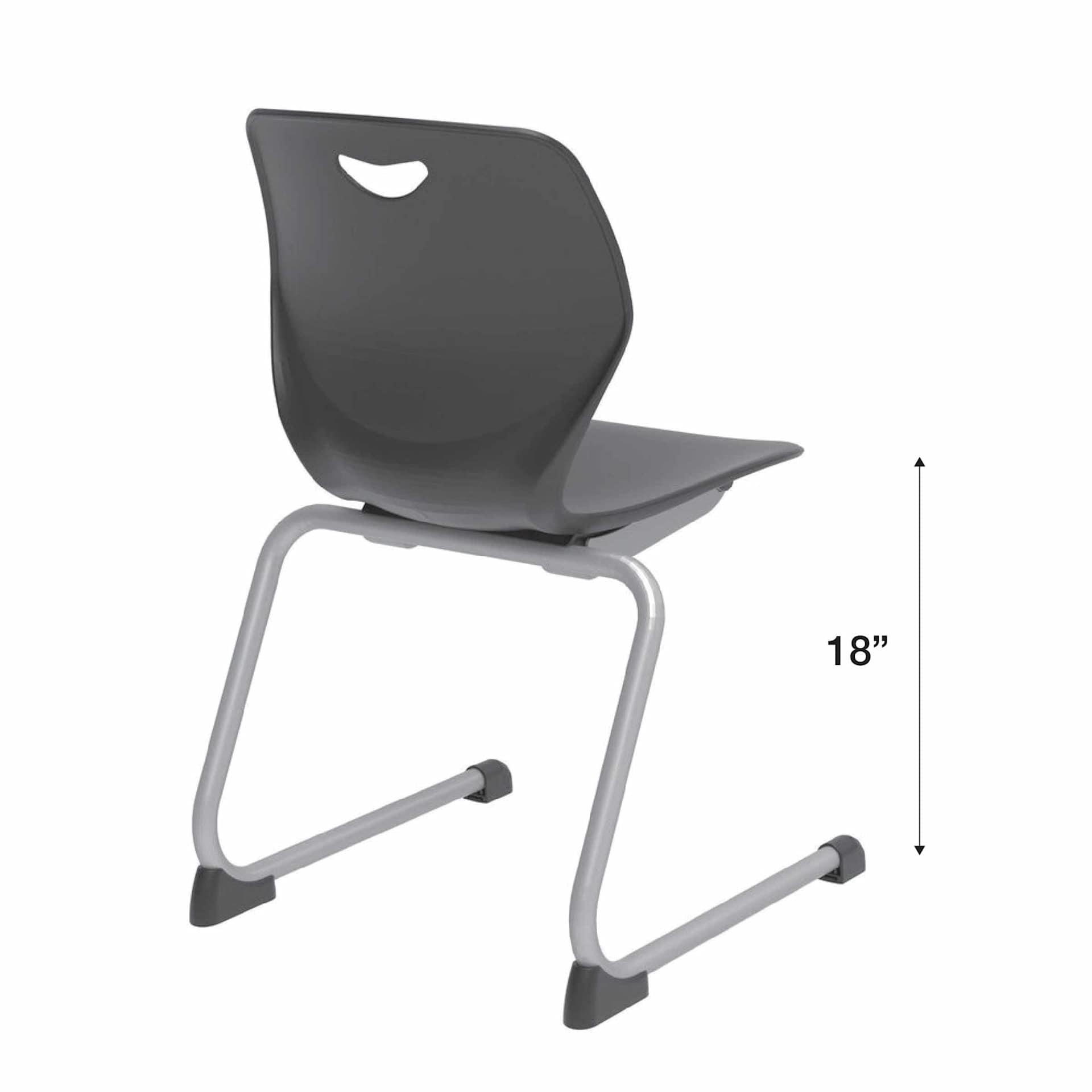 WB Mfg Sconnie Cantilever Chair 18" seat height