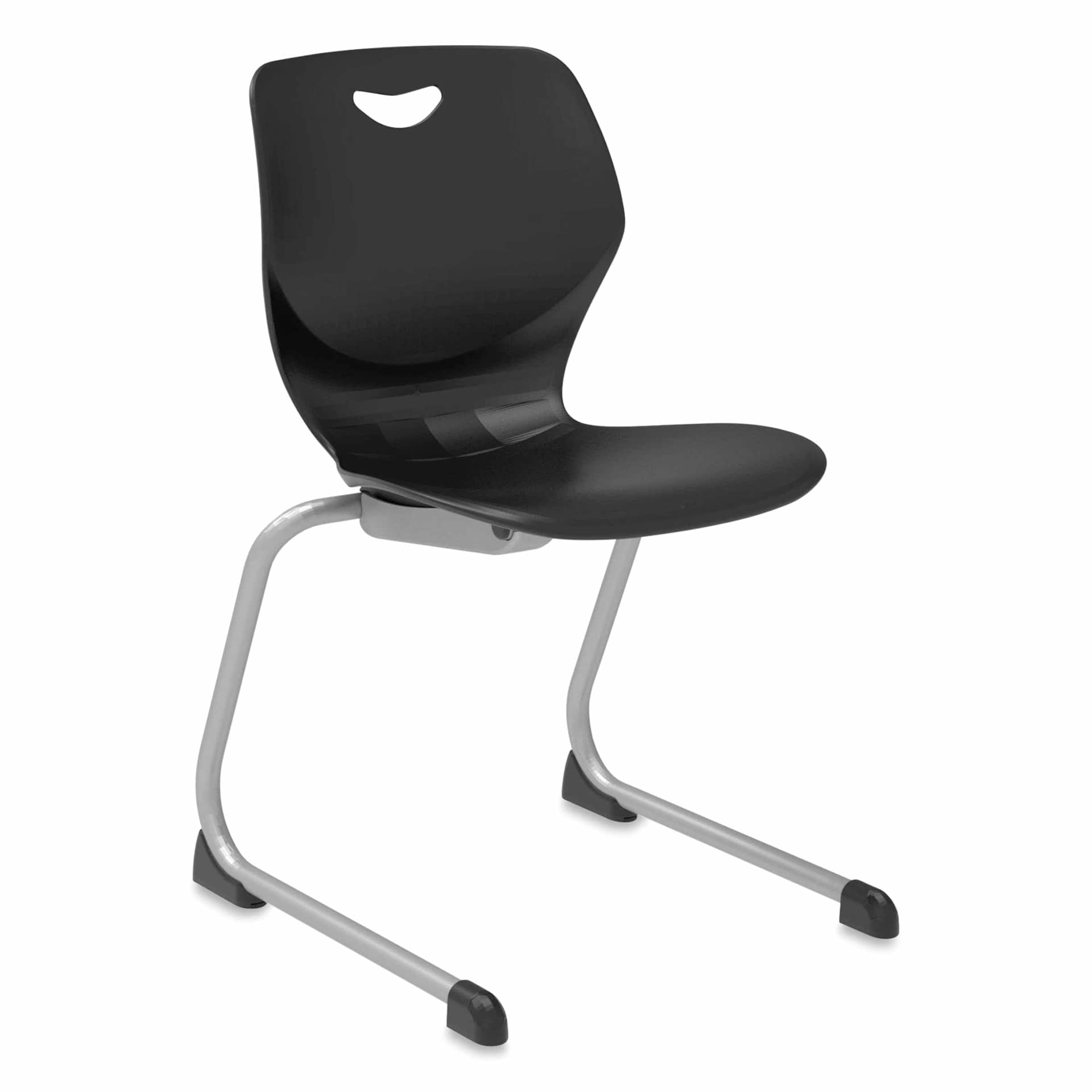 WB Mfg Sconnie Cantilever Chair - 18", at an angle