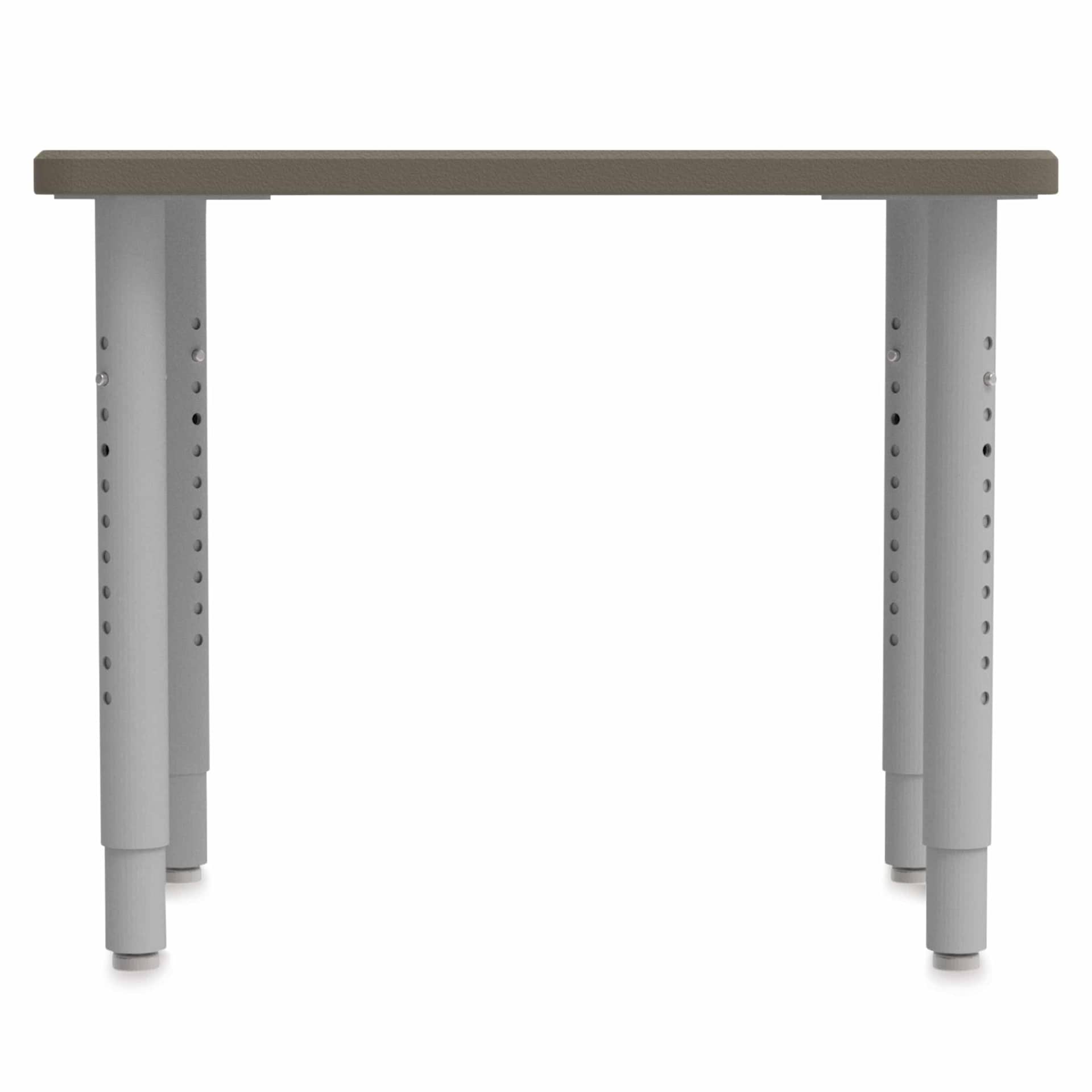 WB Mfg ELO Plymouth II Desk - Vision Vava Top, Medium, side view
