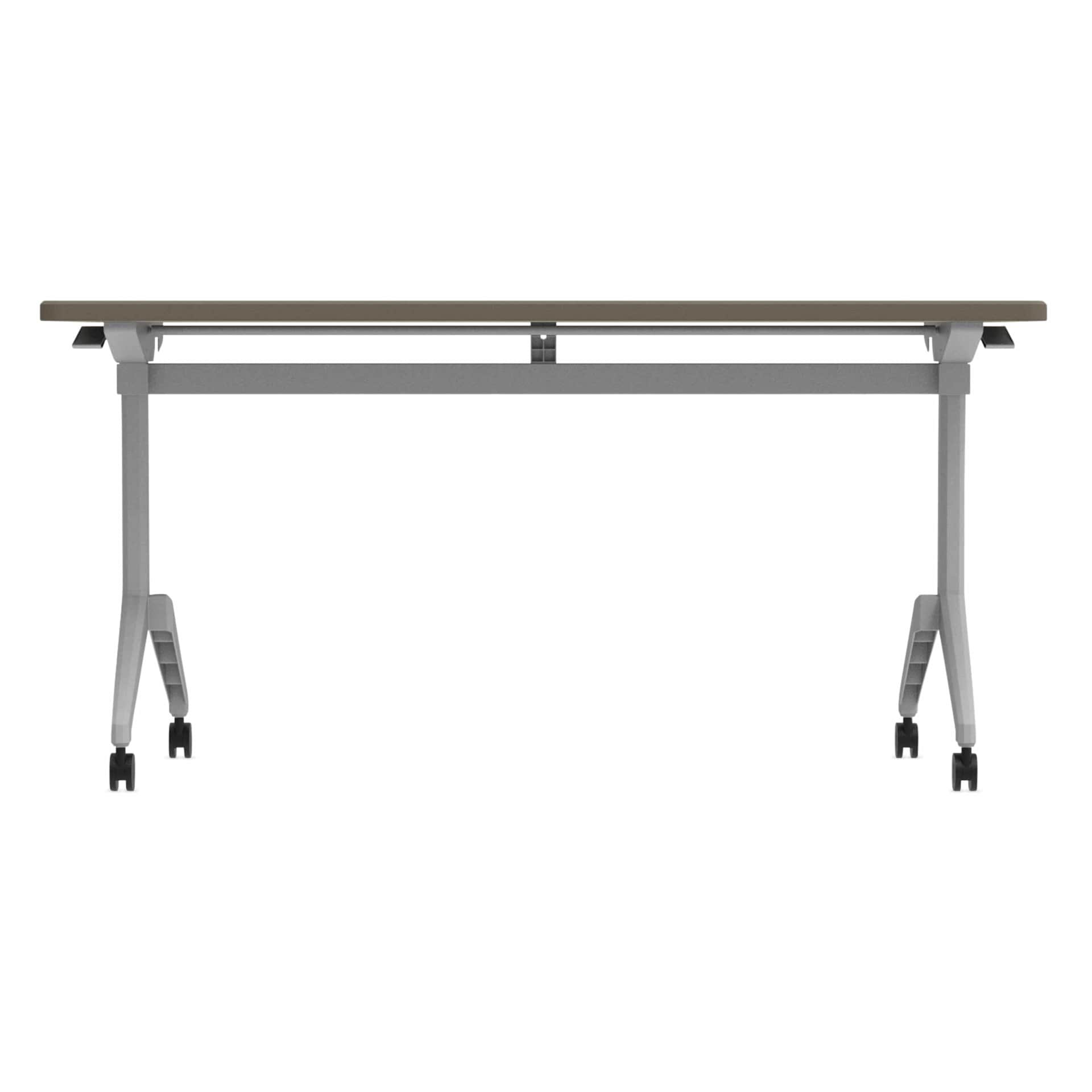 WB Mfg Flip Top Table - Vision Vava Top, front view of table