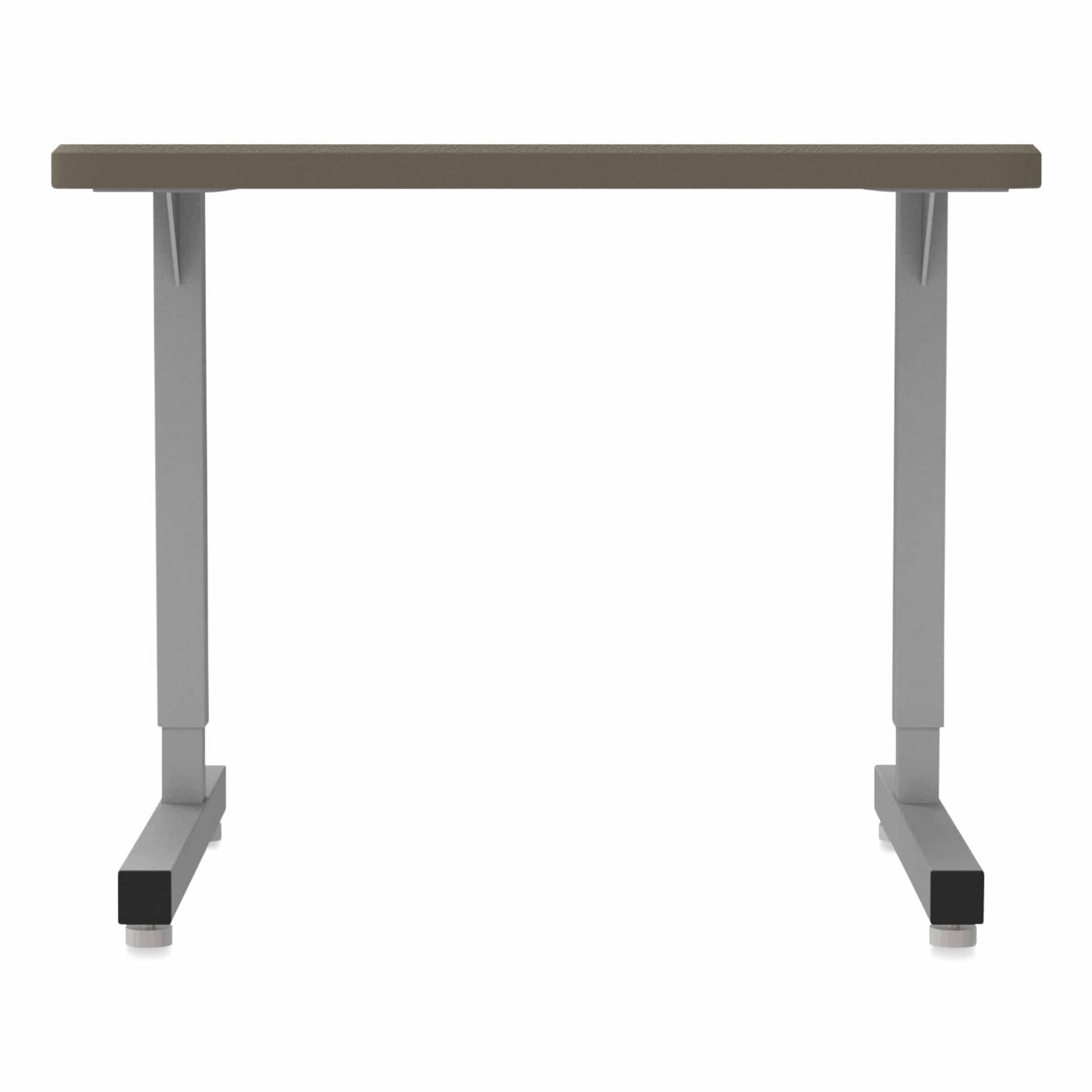 WB Mfg UNE-T Plymouth Desk - Vision Vava Top, front of desk