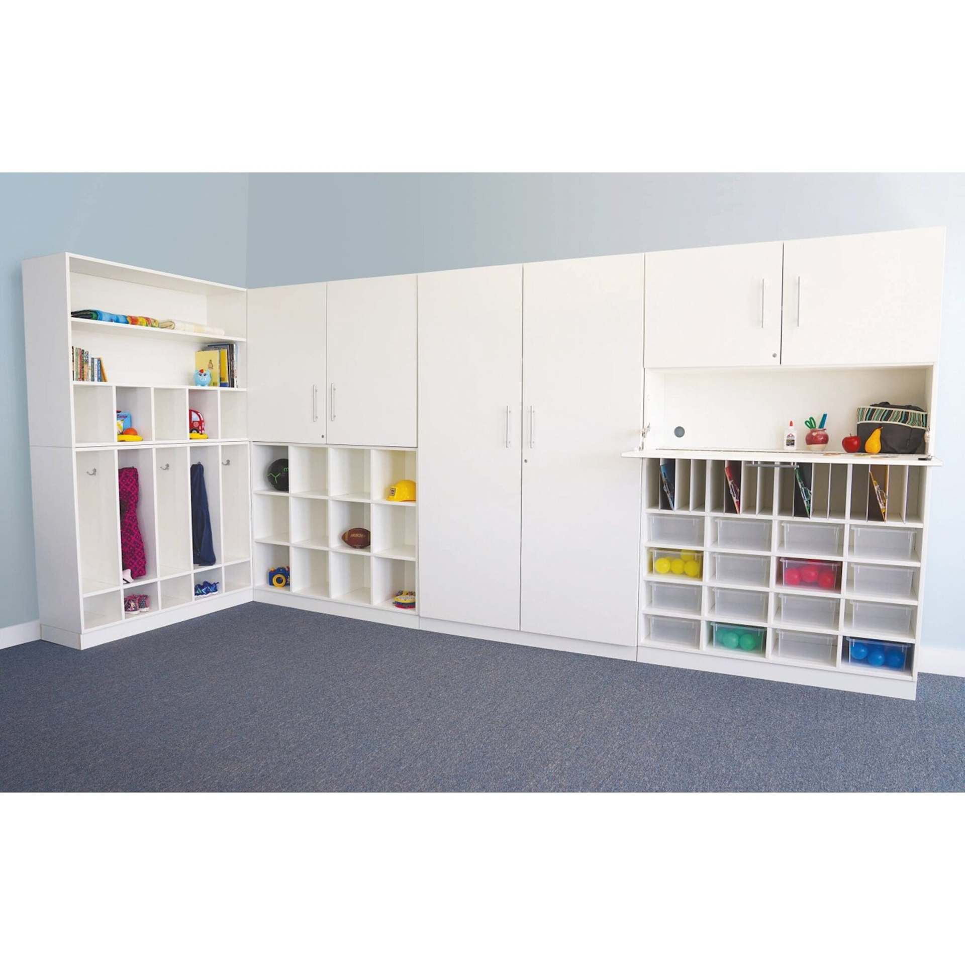 Whitney Brothers White Wall System