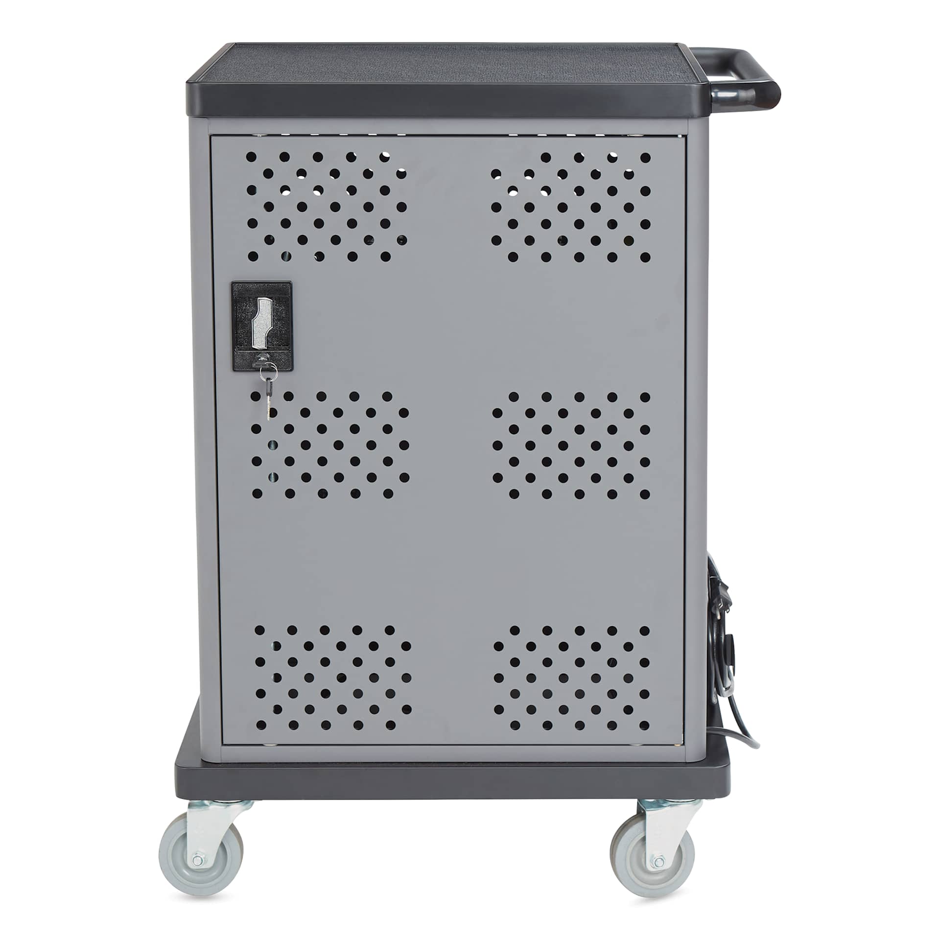 Oklahoma Sound Duet Charging Cart (Front View)