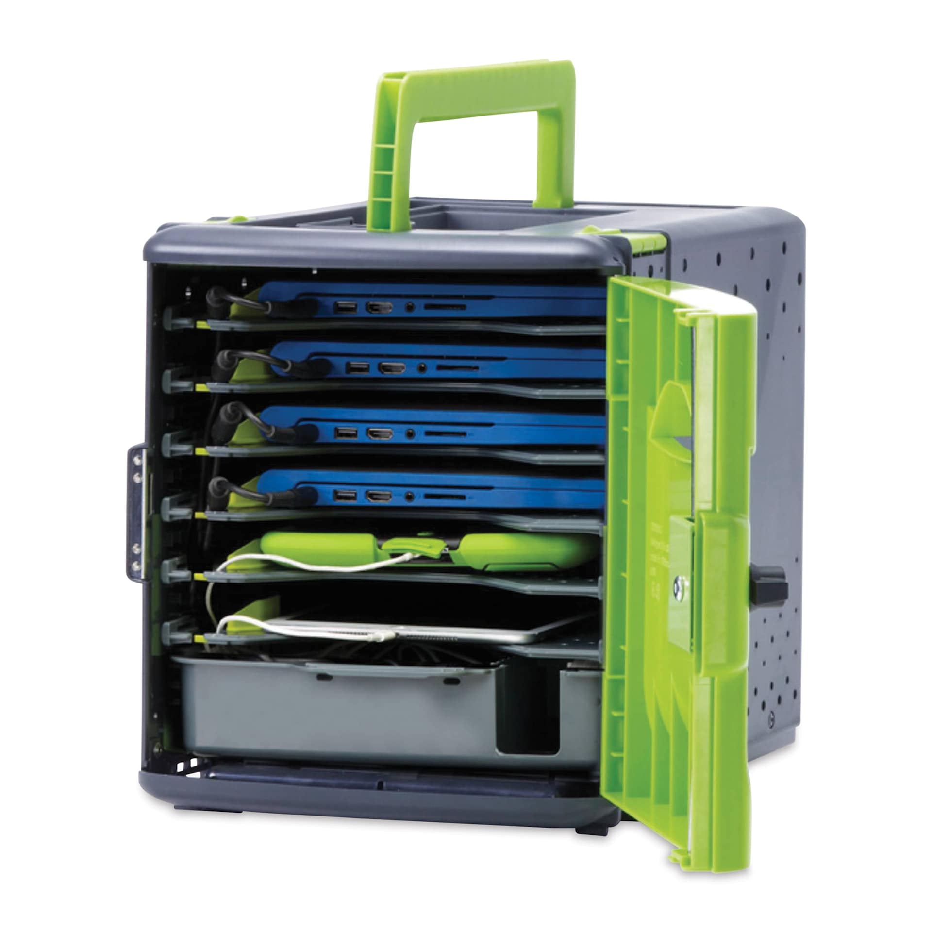 Copernicus Tech Tub2 Charging Storage Box - 6 Device Holder, open box (items not included)