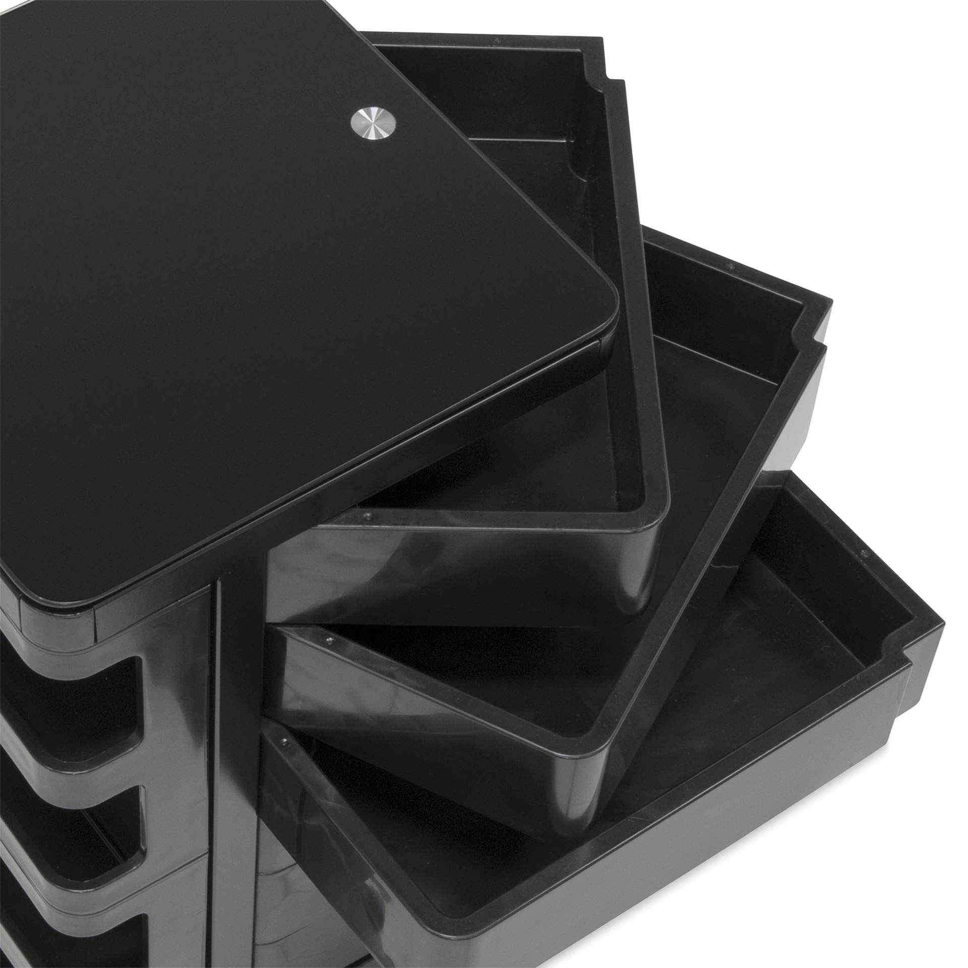 Studio Designs Kubx Cart, close-up of drawers