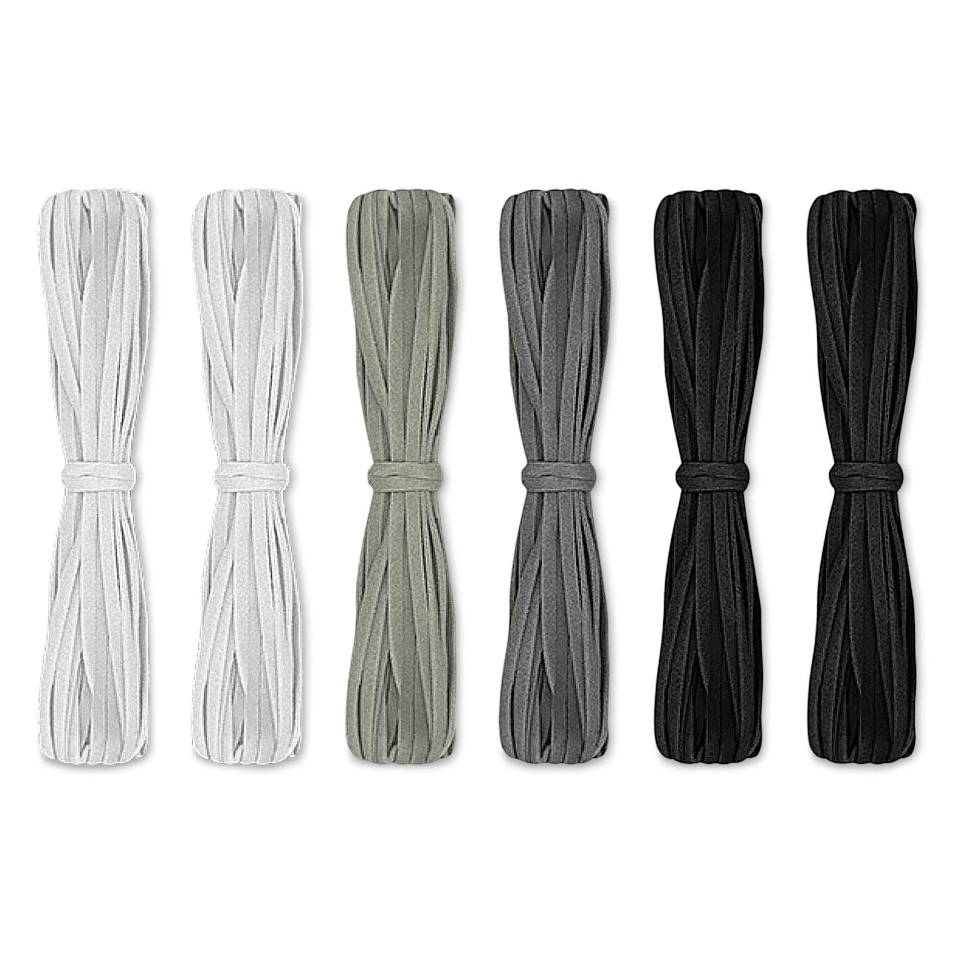 Craft Medley Jewelry Craft Cording Set - Gray Scale, Pkg of 18 (contents)