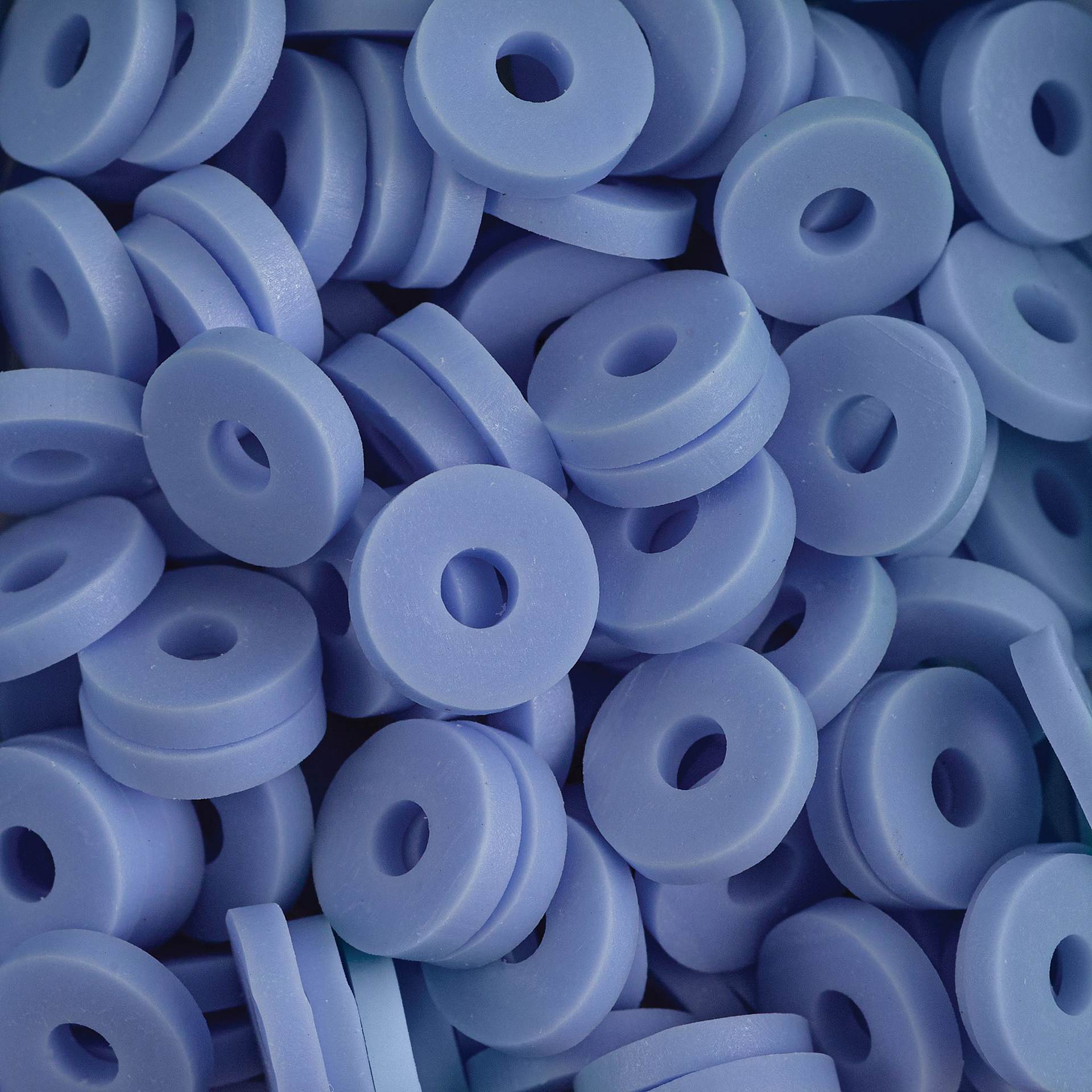 Blick Clay Bead - Light Violet, Circular