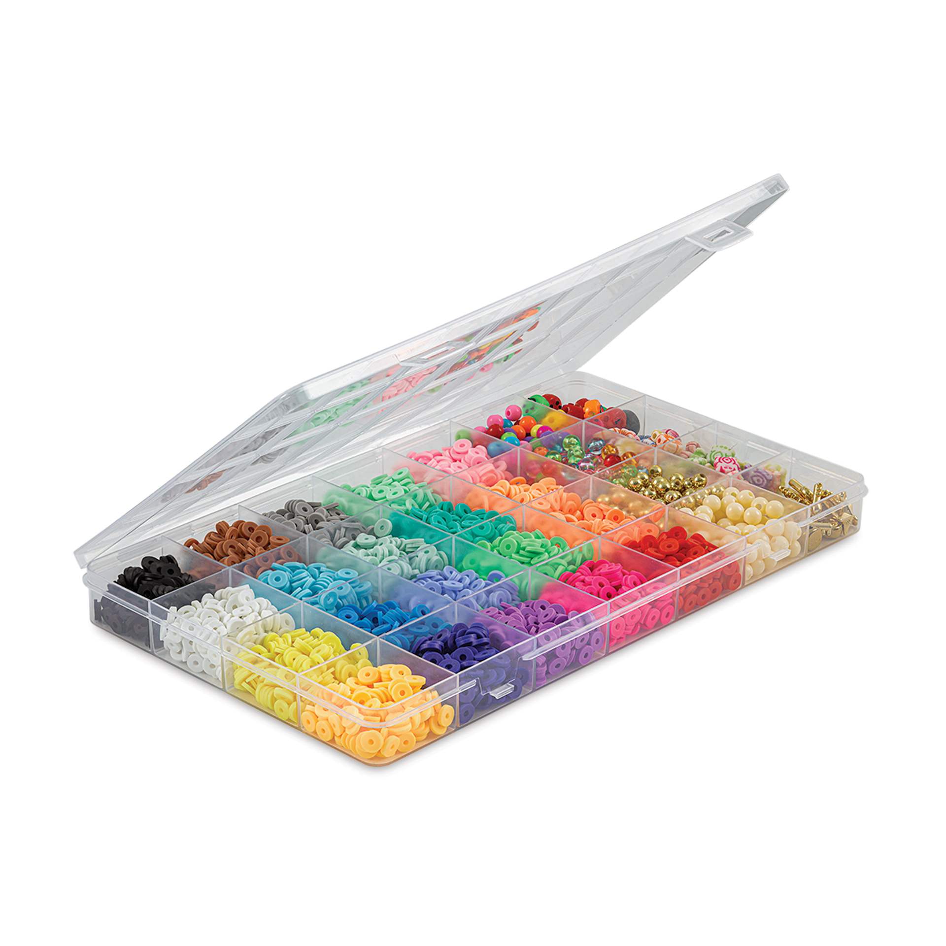 Blick Clay Bead Box - Set of 28 - contents