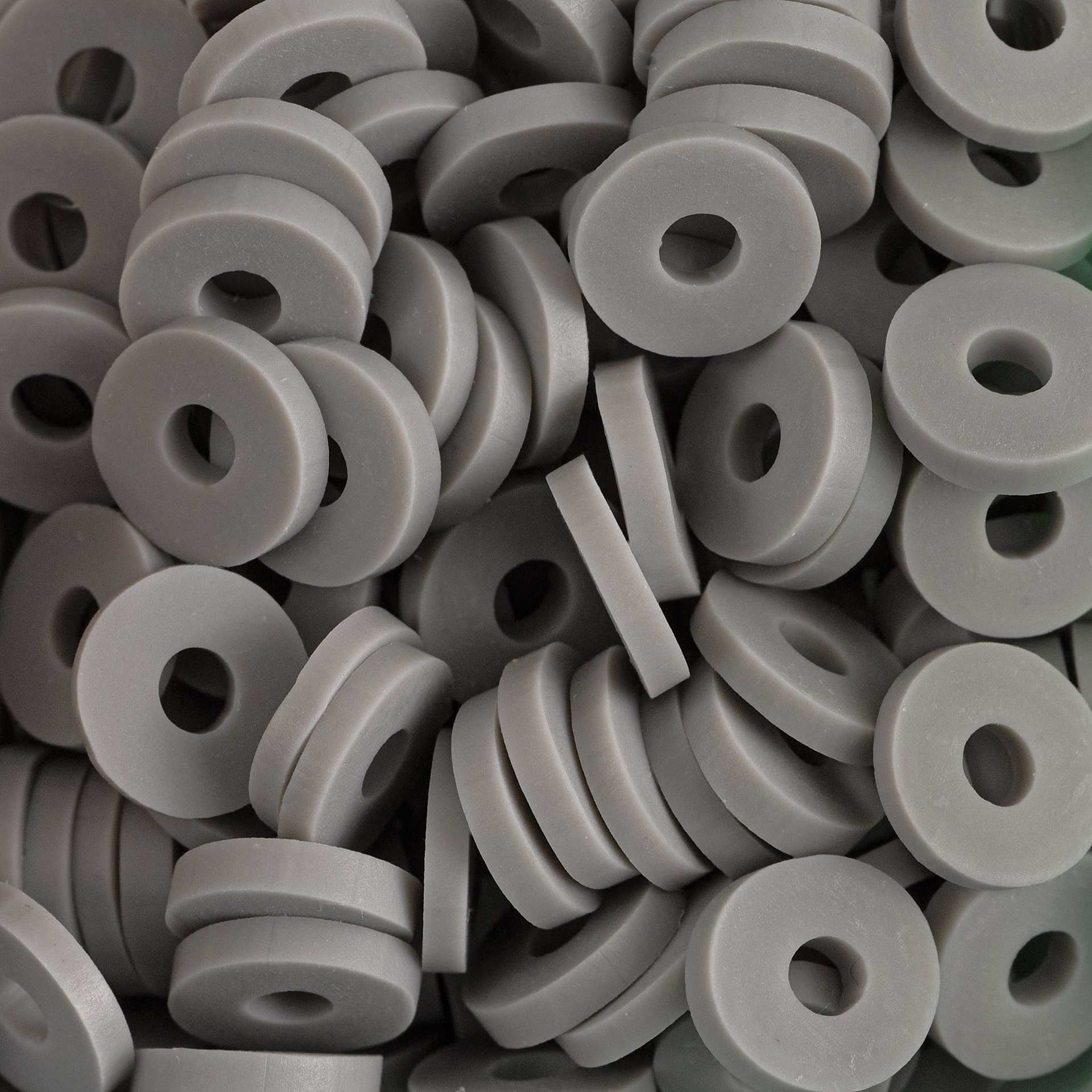 Blick Clay Bead Box - Gray, Circular