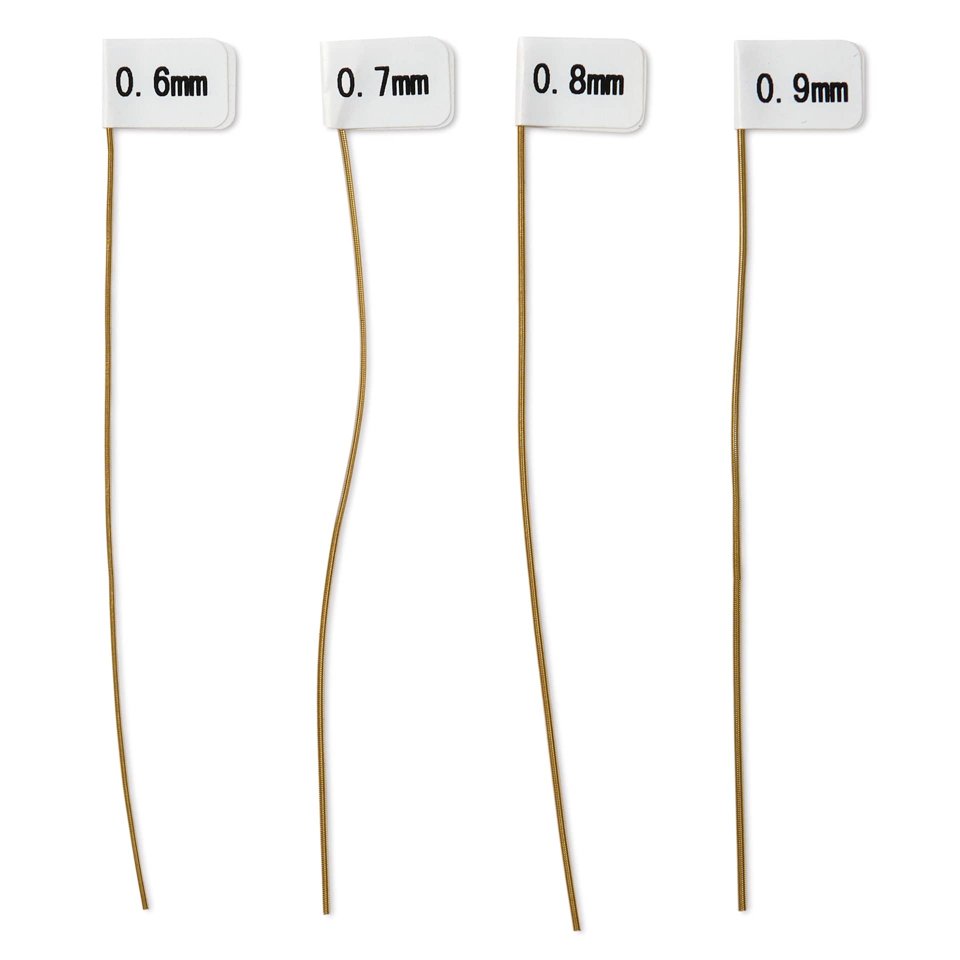 Beadalon French Wire - Gold Color, Set of 4