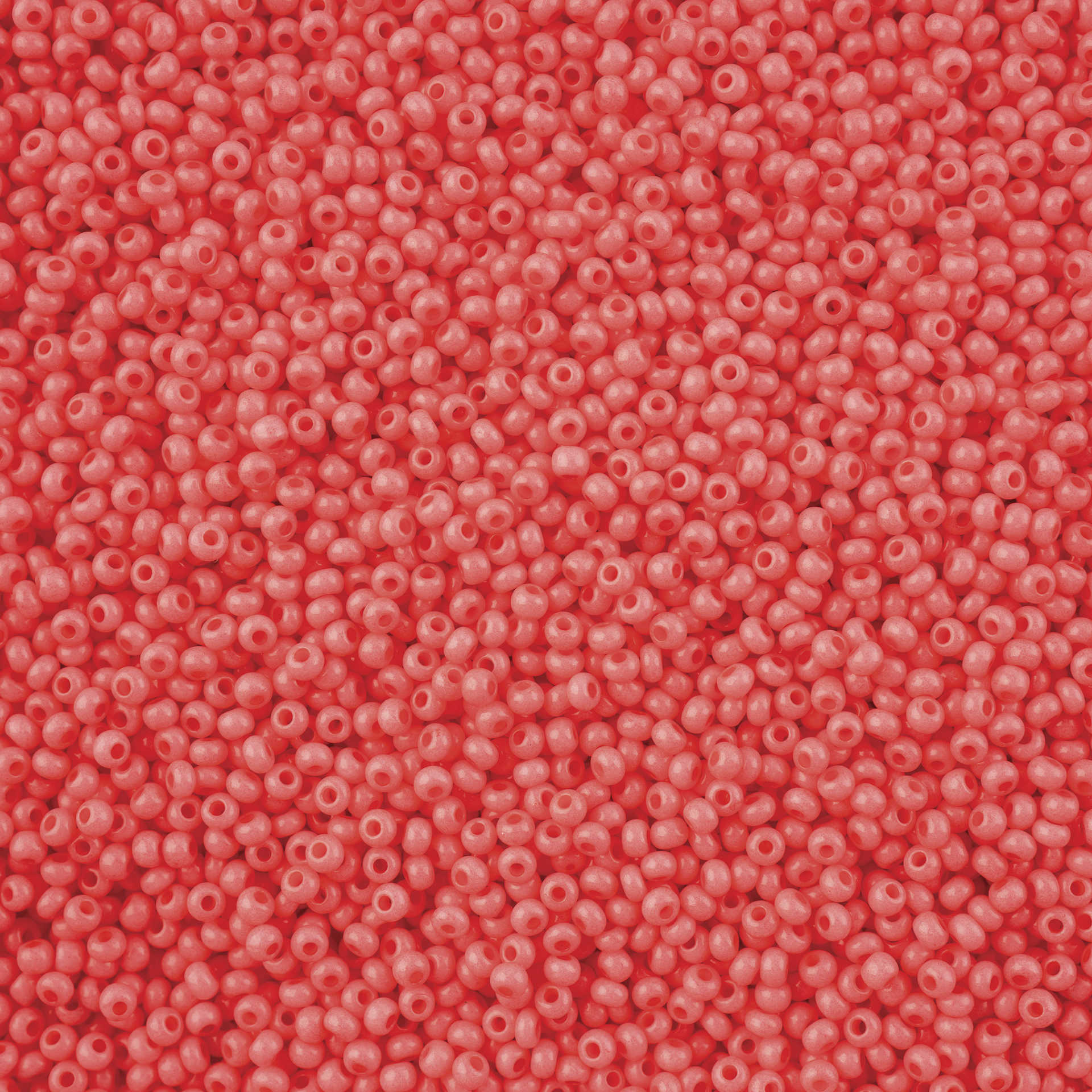 John Bead Solgel Chalk Dyed Czech Seed Beads - 11/0, Pink