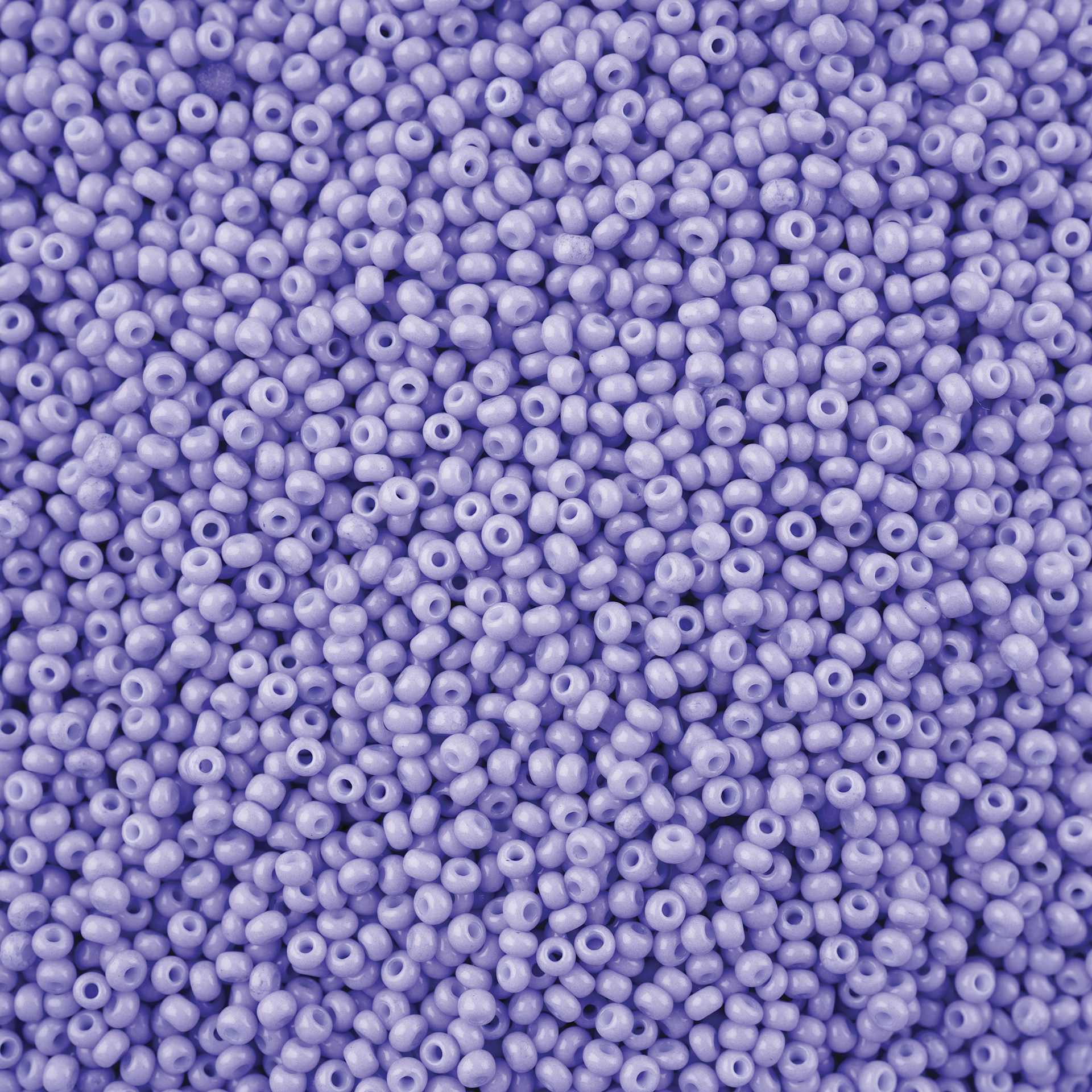 John Bead Solgel Chalk Dyed Czech Seed Beads - 11/0, Purple