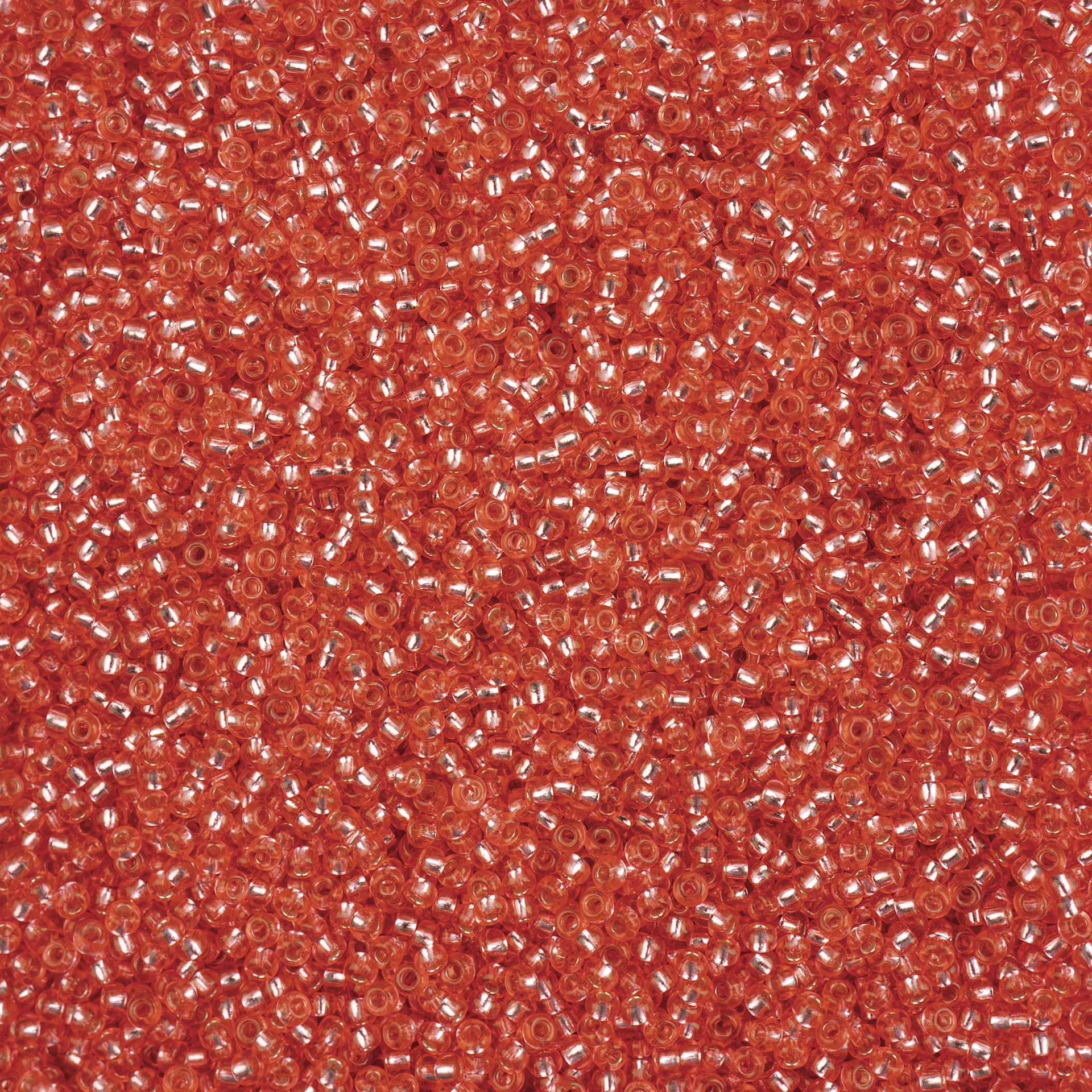 John Bead Solgel Czech Glass Seed Beads - 11/0, Pink