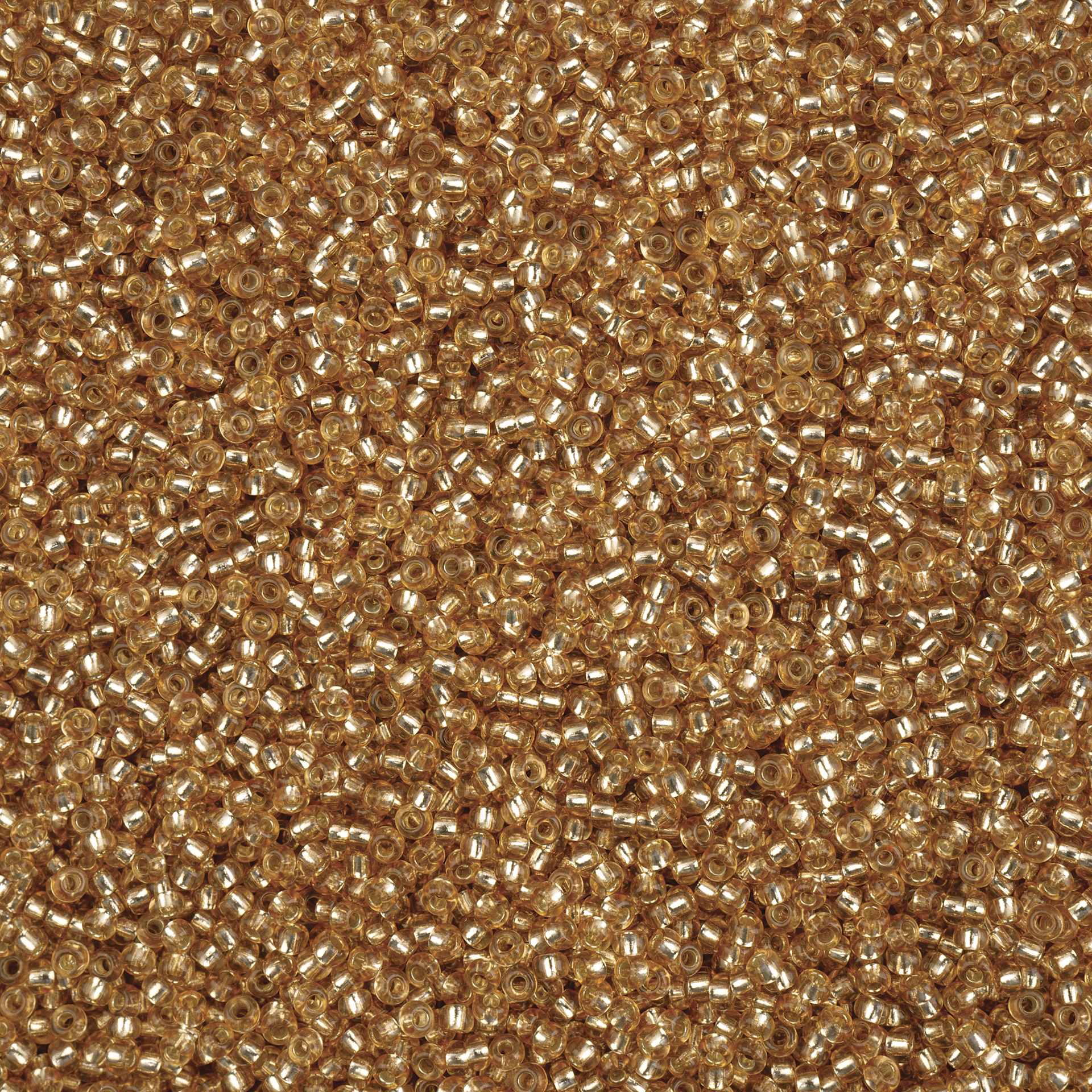 John Bead Solgel Czech Seed Beads - S/L, Light Brown