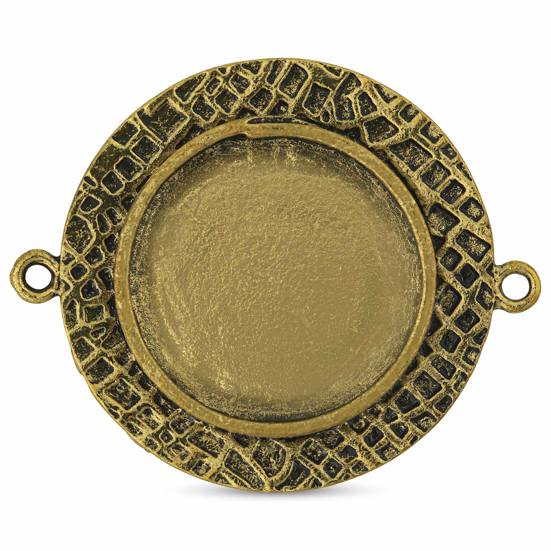Ranger Ice Milan Bezel - Circle, Antique Bronze, 3.5 cm Dia.