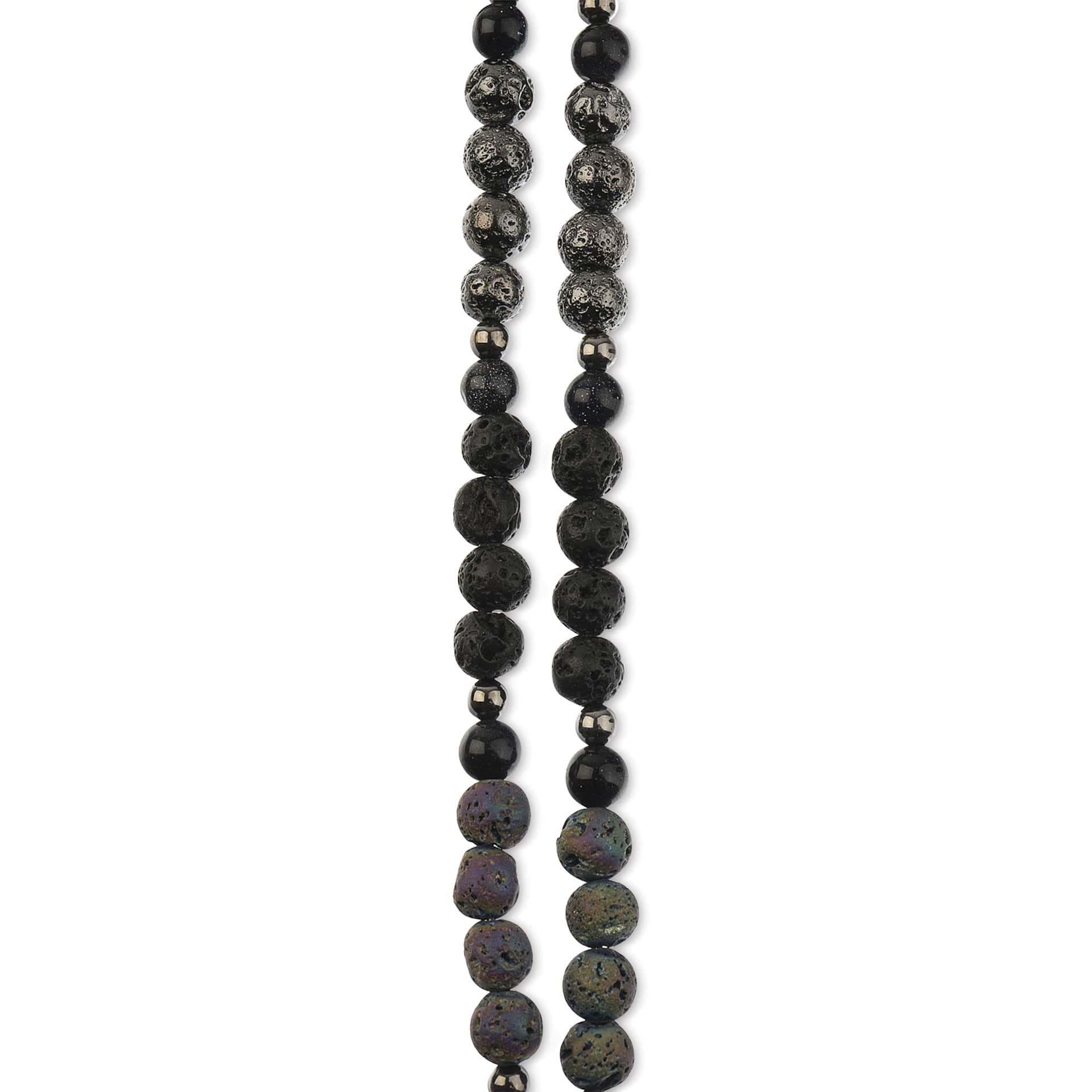 John Bead Solar System Glass Beads - Comets, 6 mm Dia.