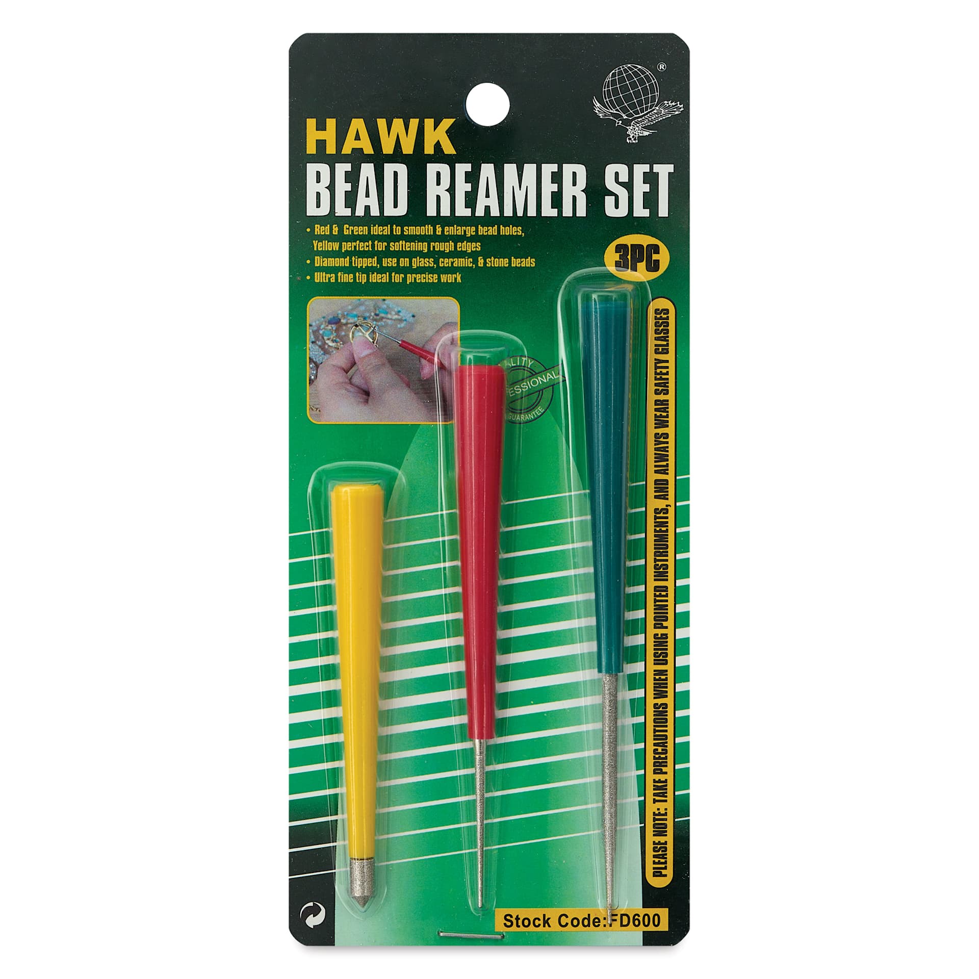 Hawk Bead Reamer Set front of packaging