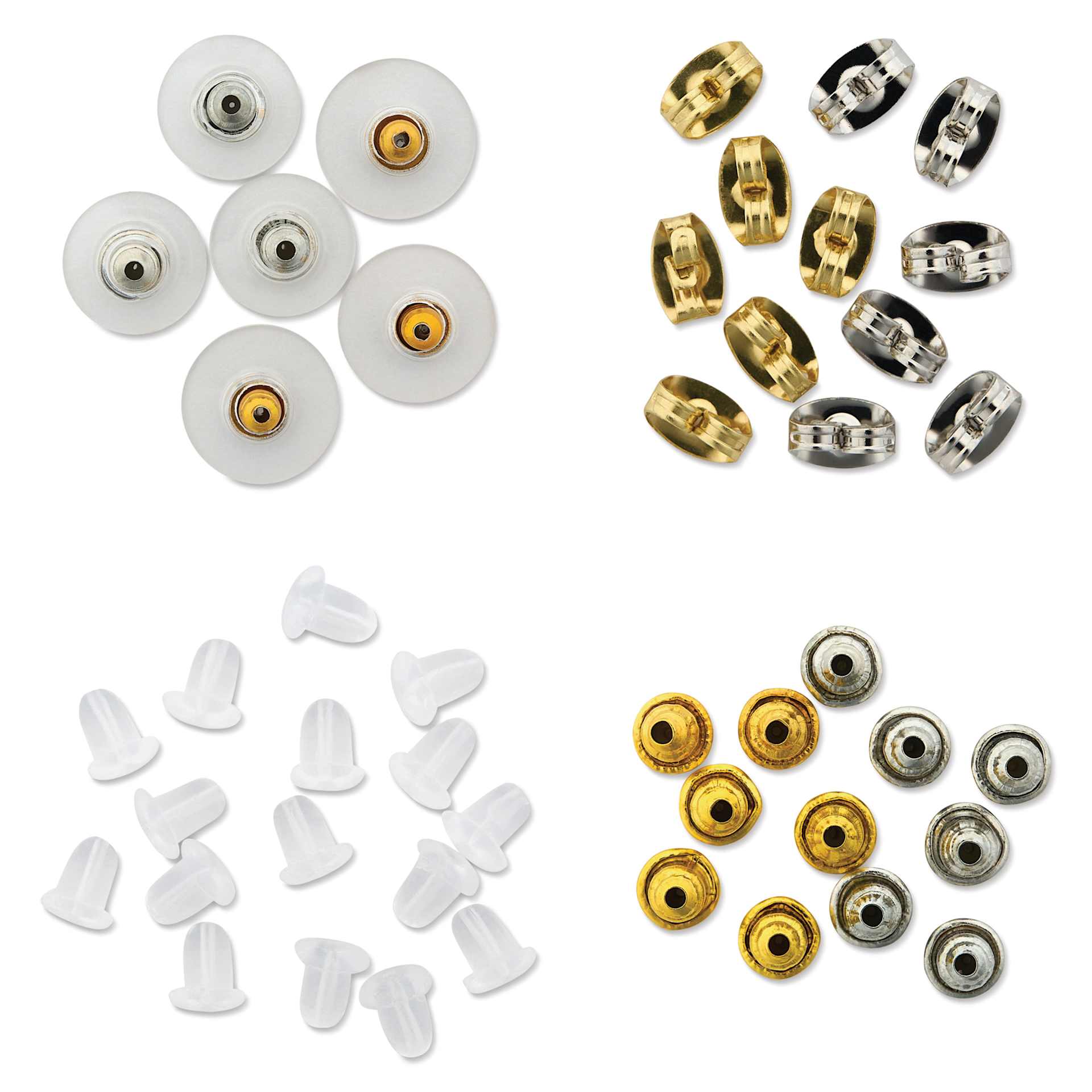 Jewelry Made By Me Earring Backs - Pkg of 48
