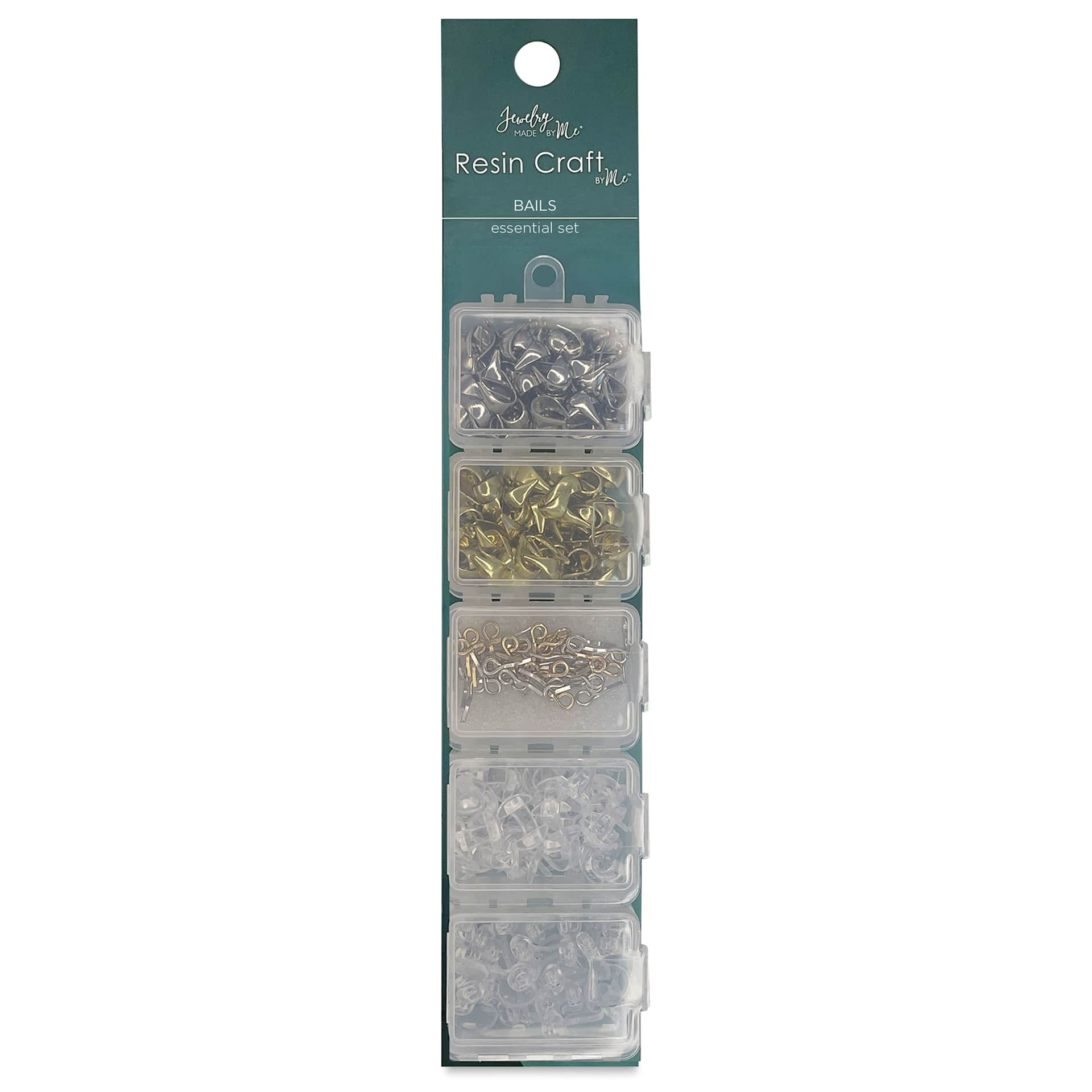 Jewelry Made By Me Essential Bails Set - Pkg of 240 front of packaging