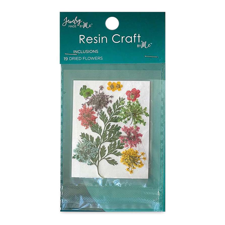 Jewelry Made By Me Dried Flower Inclusions - Pkg of 19, Medium front of packaging
