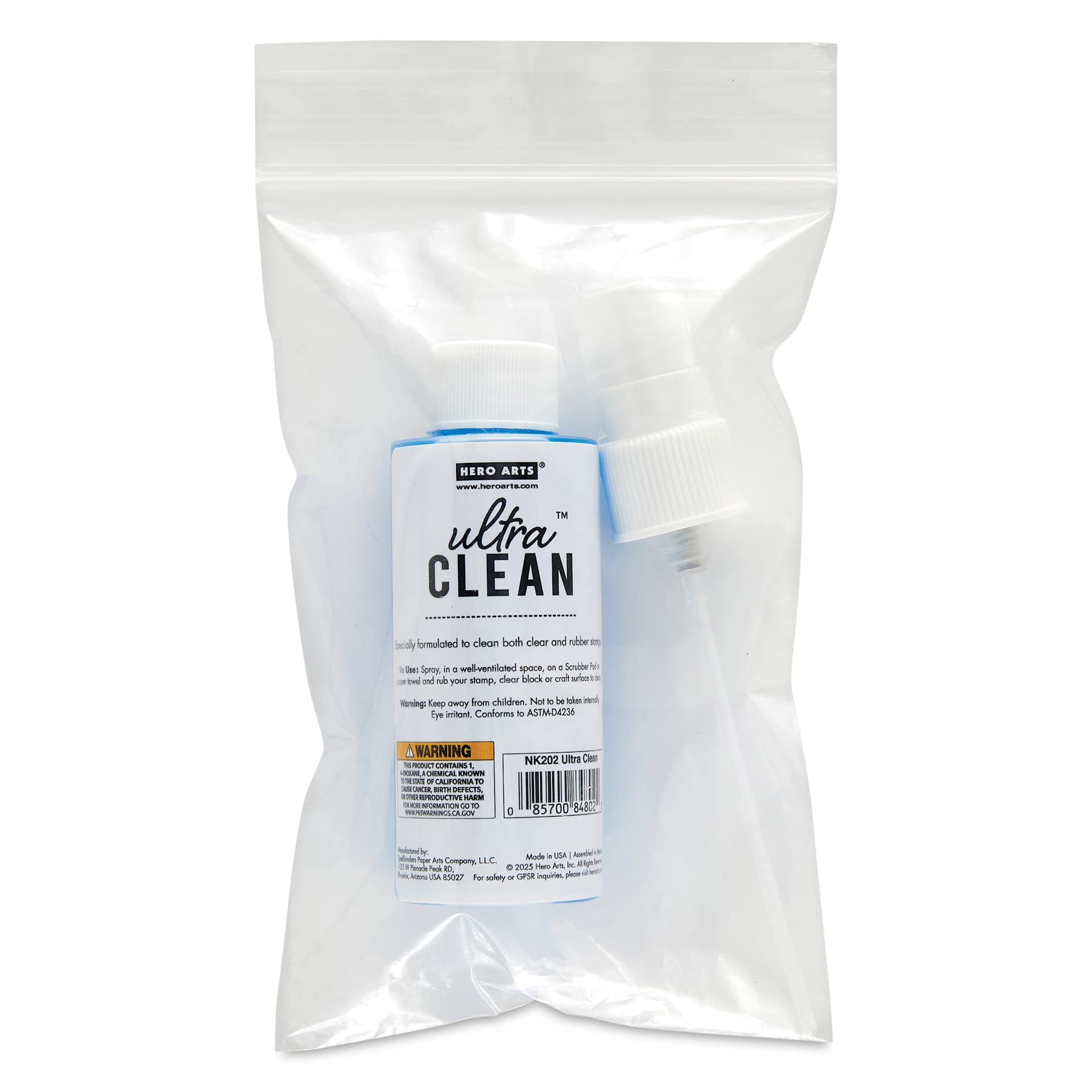 Hero Arts ClearDesign Ultra Clean Stamp Cleaner front of packaging