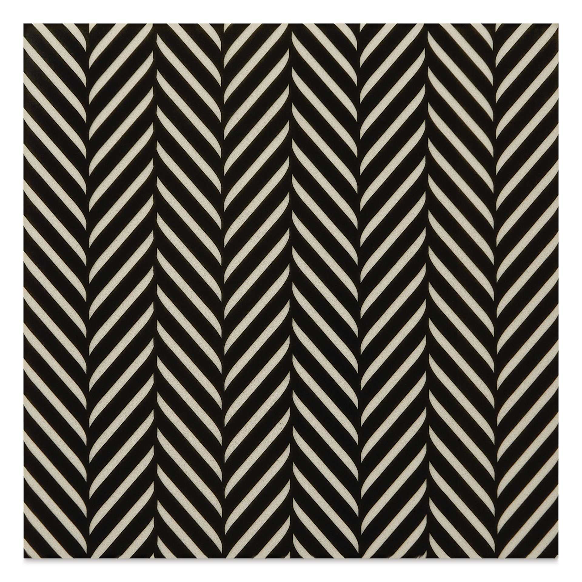 Hero Arts Rubber Cling Stamps - Abstract Feather, 6" x 6"