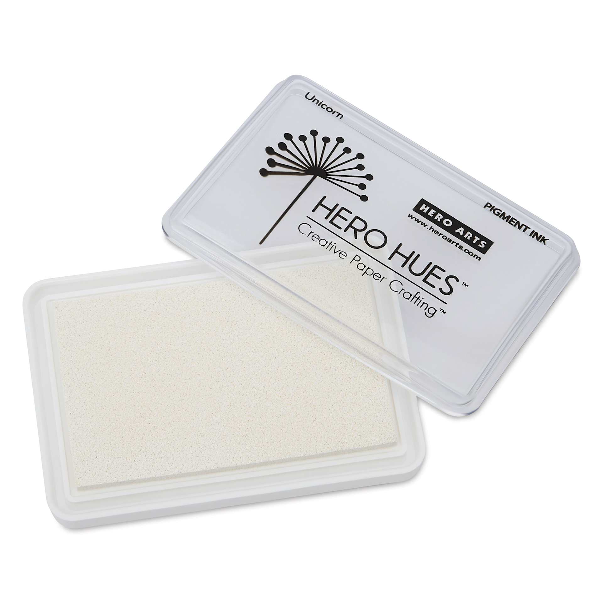 Hero Arts Hero Hues Unicorn Pigment Ink Pad with lid off