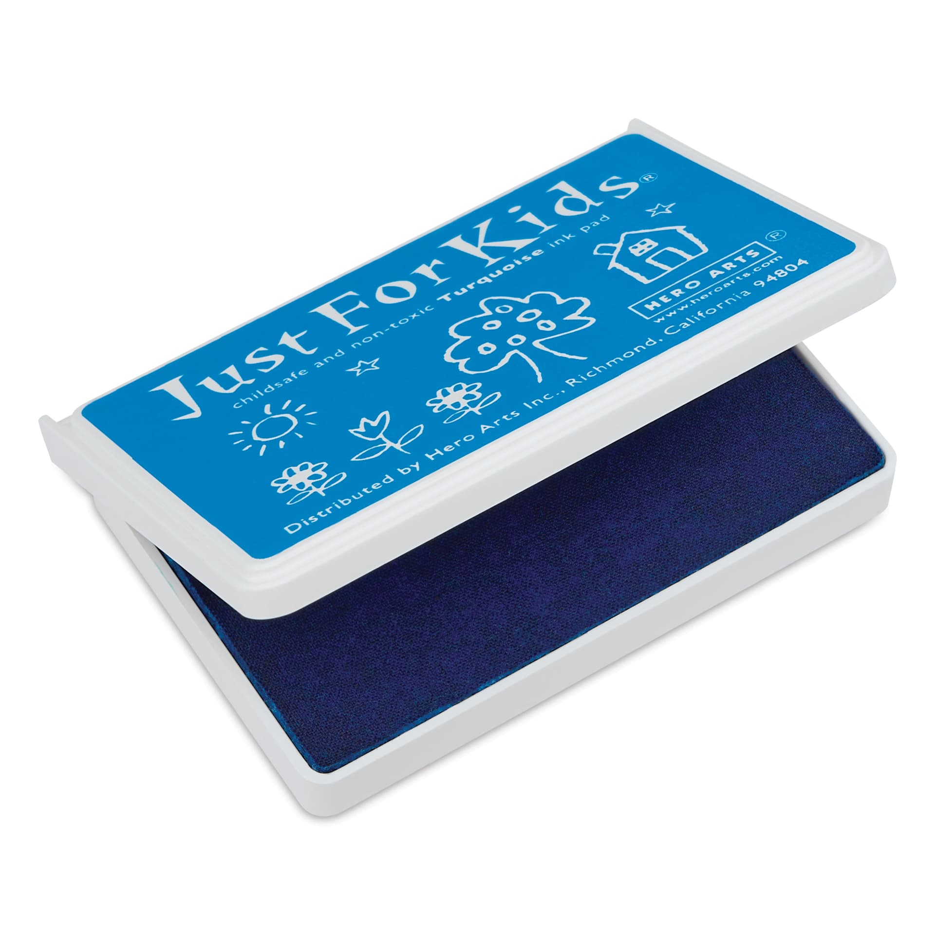 Hero Arts Just For Kids Ink Pad - Turquoise, open