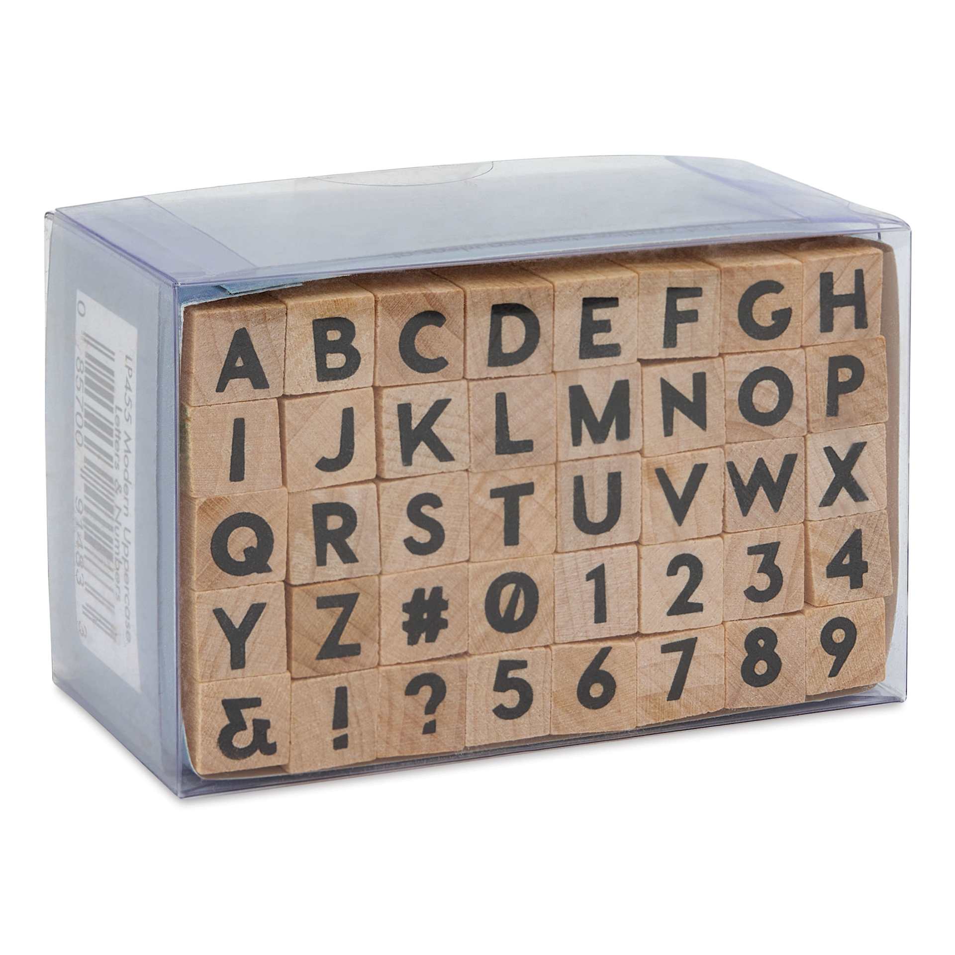 Hero Arts Letters Woodblock Stamp Set - Set of 40, Modern