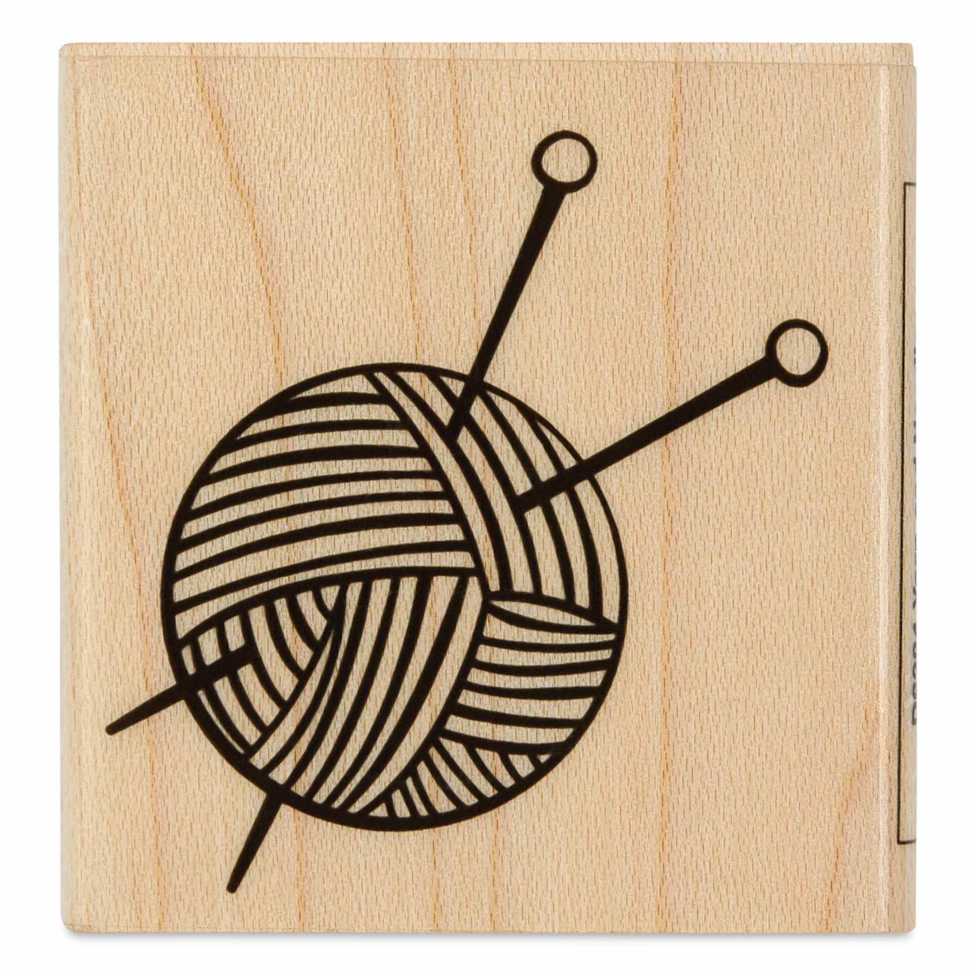 Hero Arts Yarn and Needles Woodblock Stamp