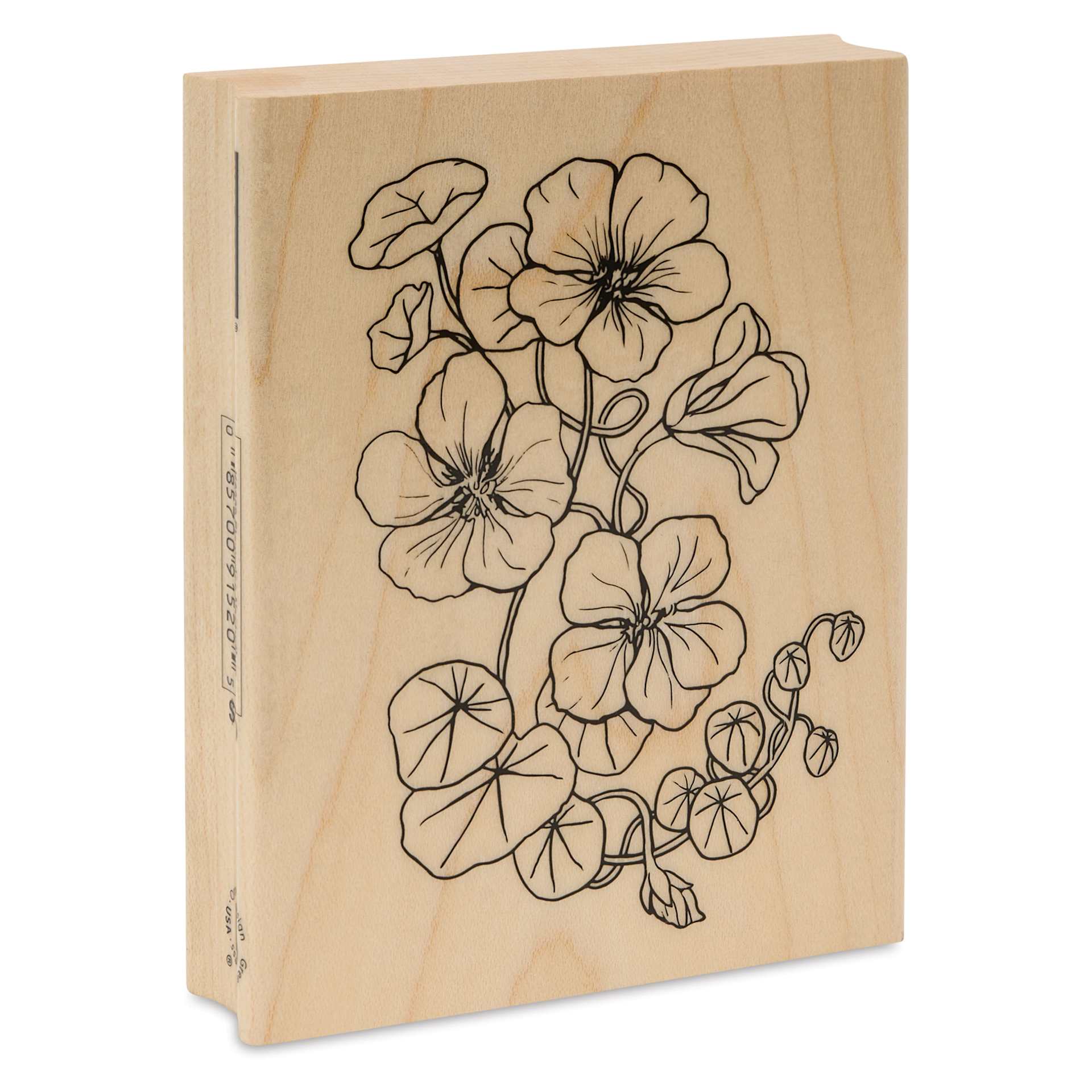 Hero Arts Flowering Woodblock Stamp - Nasturtium