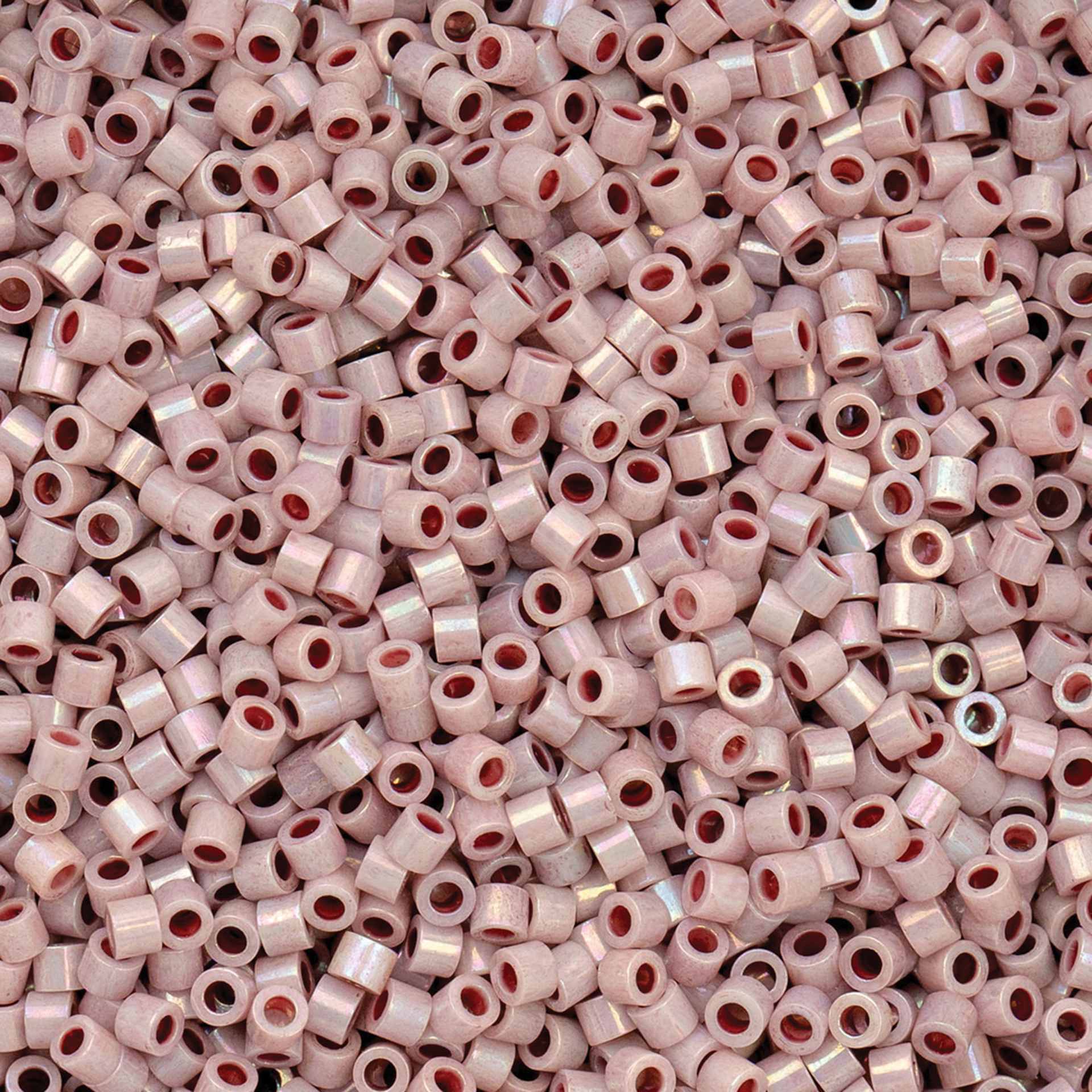 John Bead Cylin 11/0 Cylindrical Seed Beads - Light Lilac AB