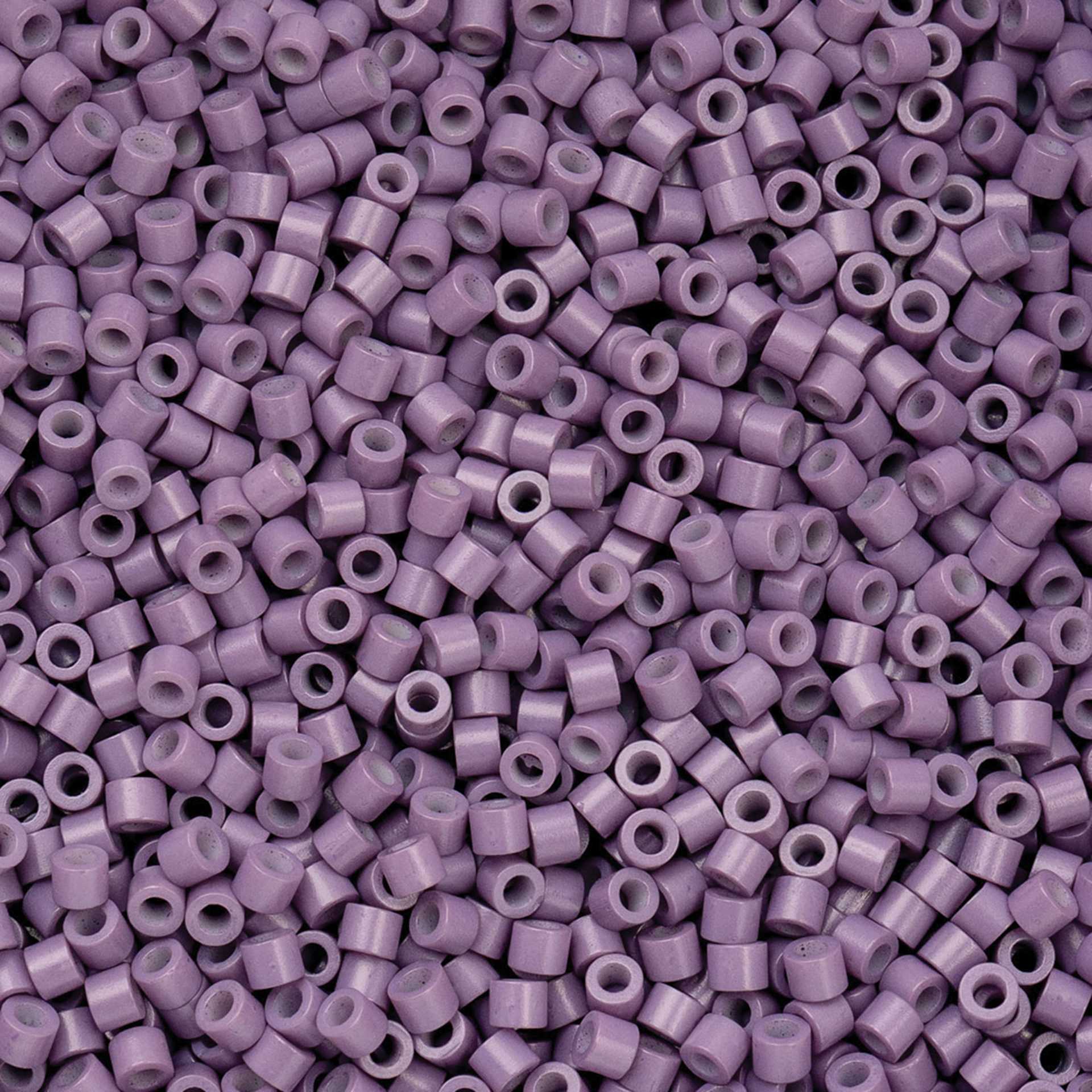 John Bead Cylin 11/0 Cylindrical Seed Beads - Lavender Opaque
