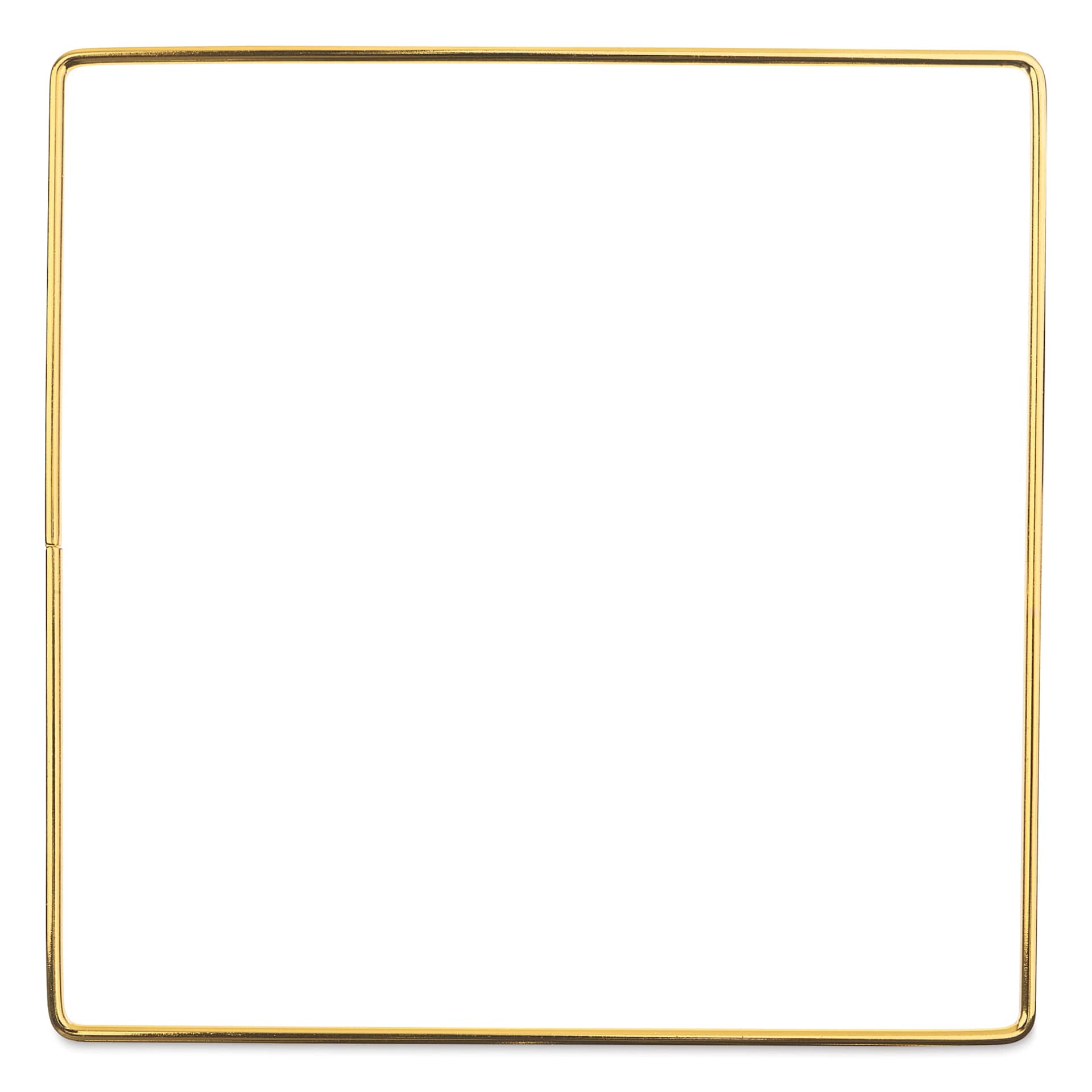 John Bead Iron Metal Shapes Macramé Frames - Square, 150 mm