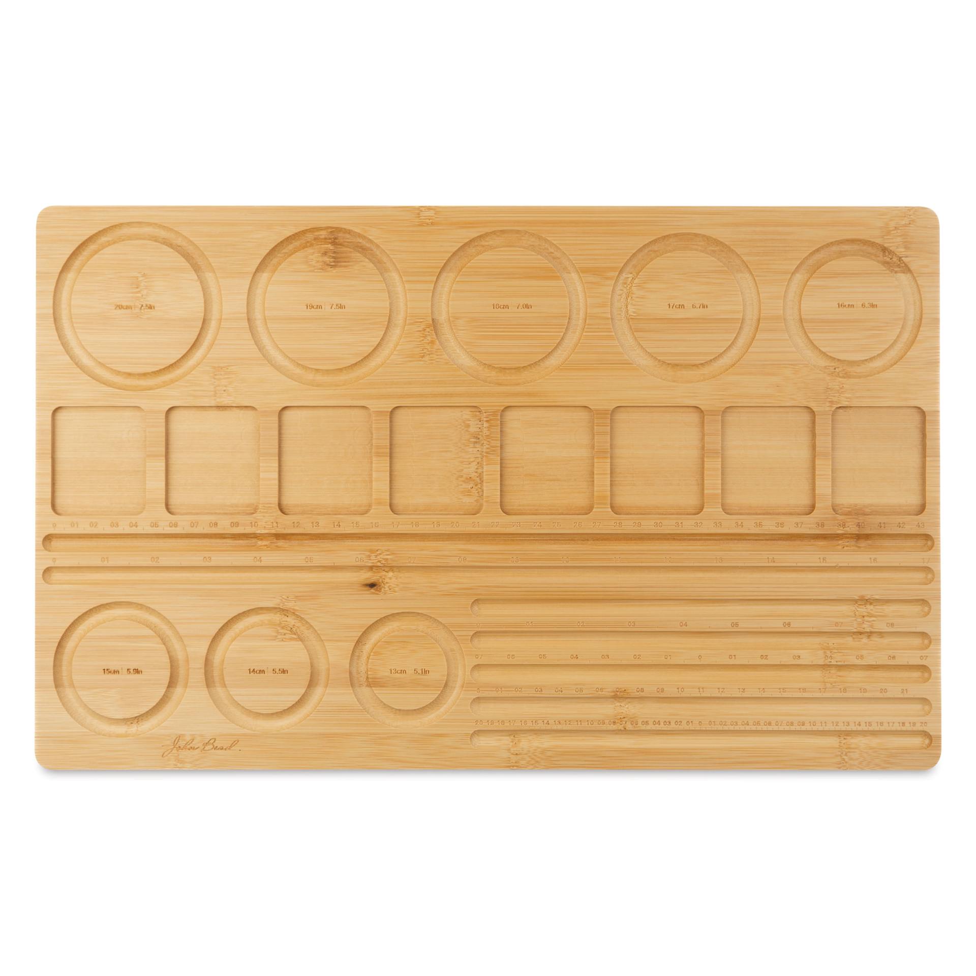John Bead Wood Bead Board - Jewelry Design, 28 x 44 cm