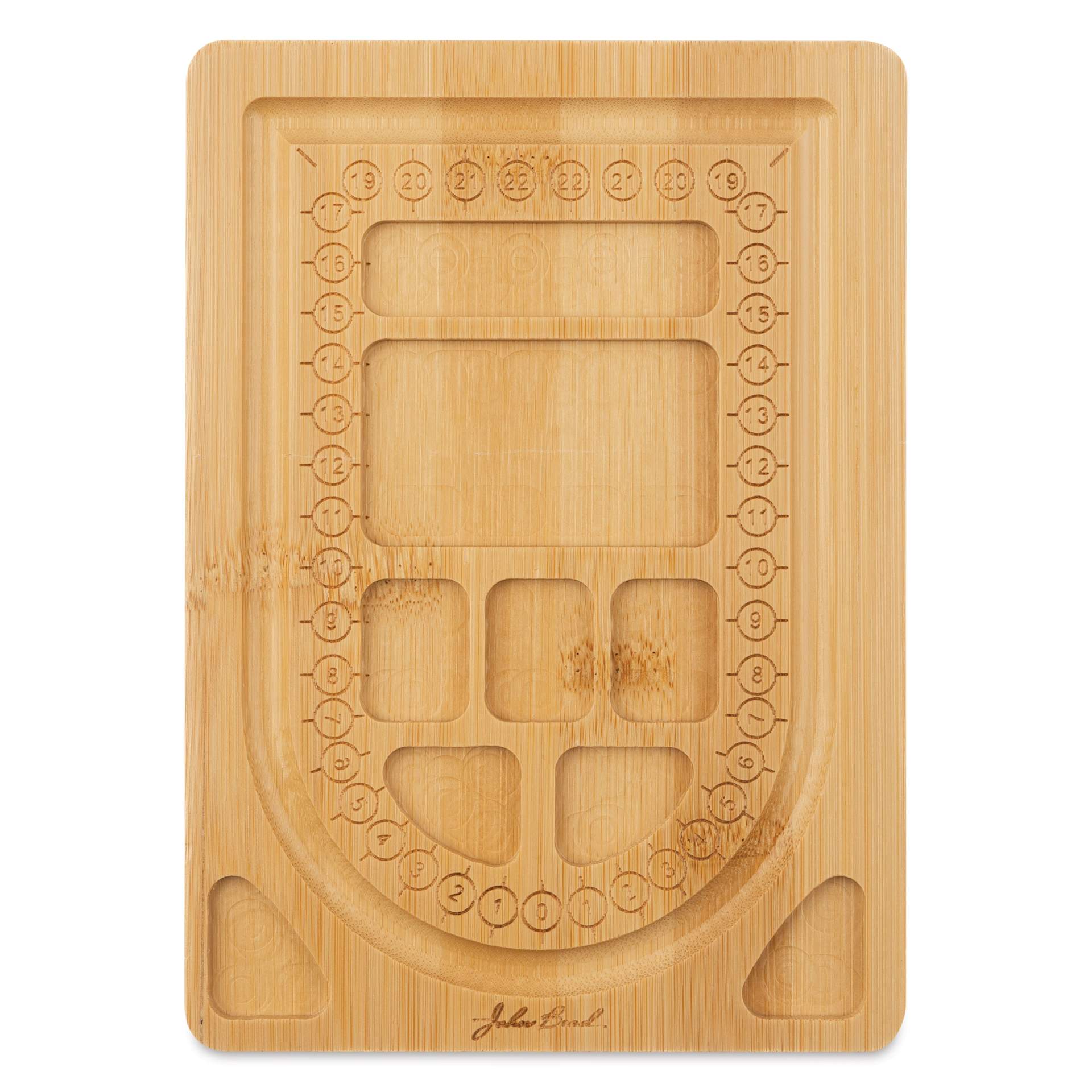 John Bead Wood Bead Board - Travel, 14 x 19.5 cm