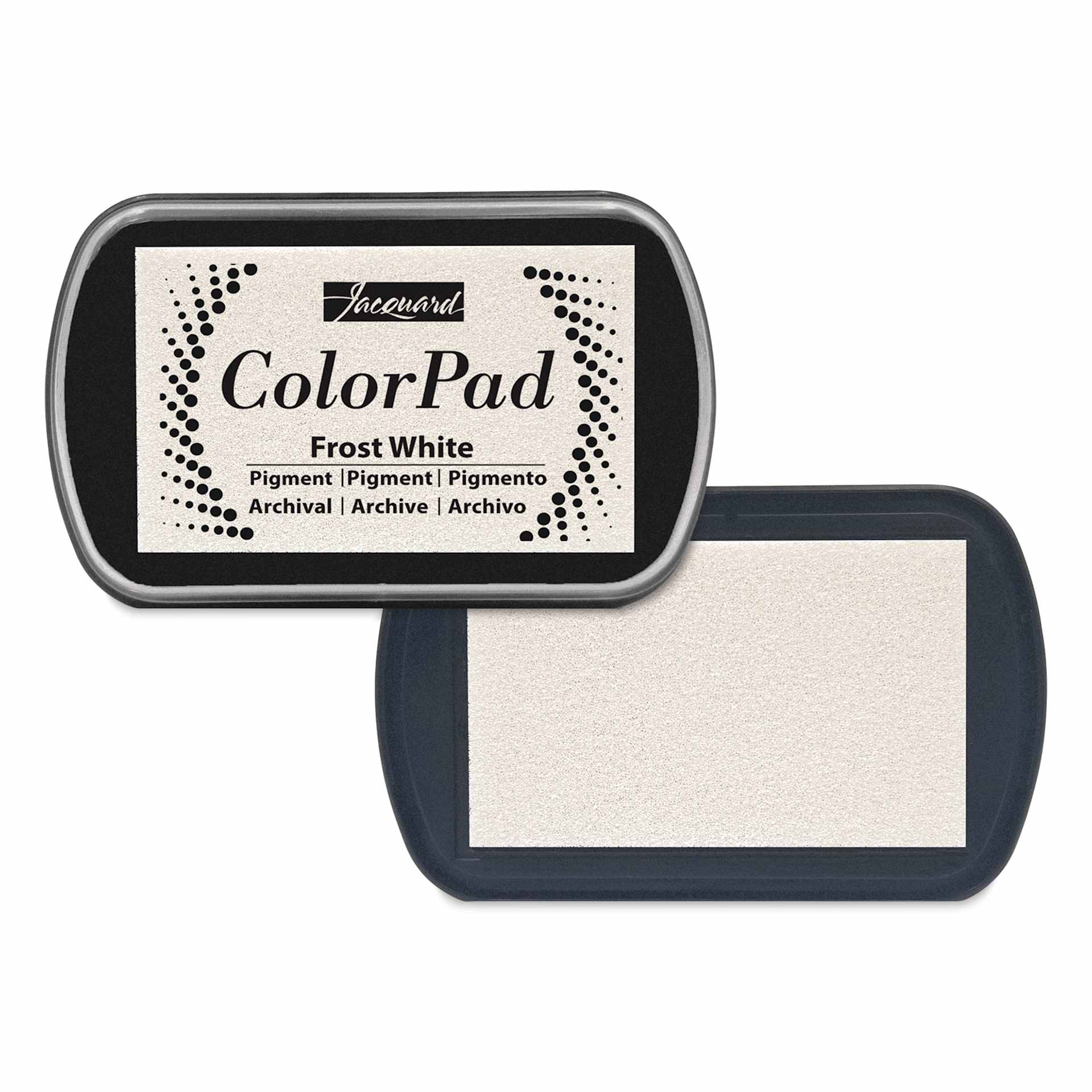 Jacquard ColorPad Pigment Ink Pad - Frost White