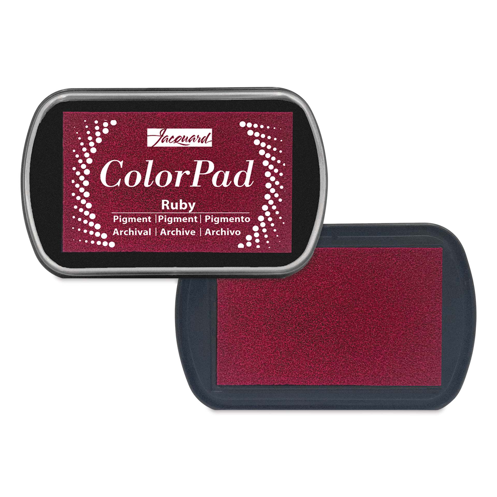 Jacquard ColorPad Pigment Ink Pad - Ruby