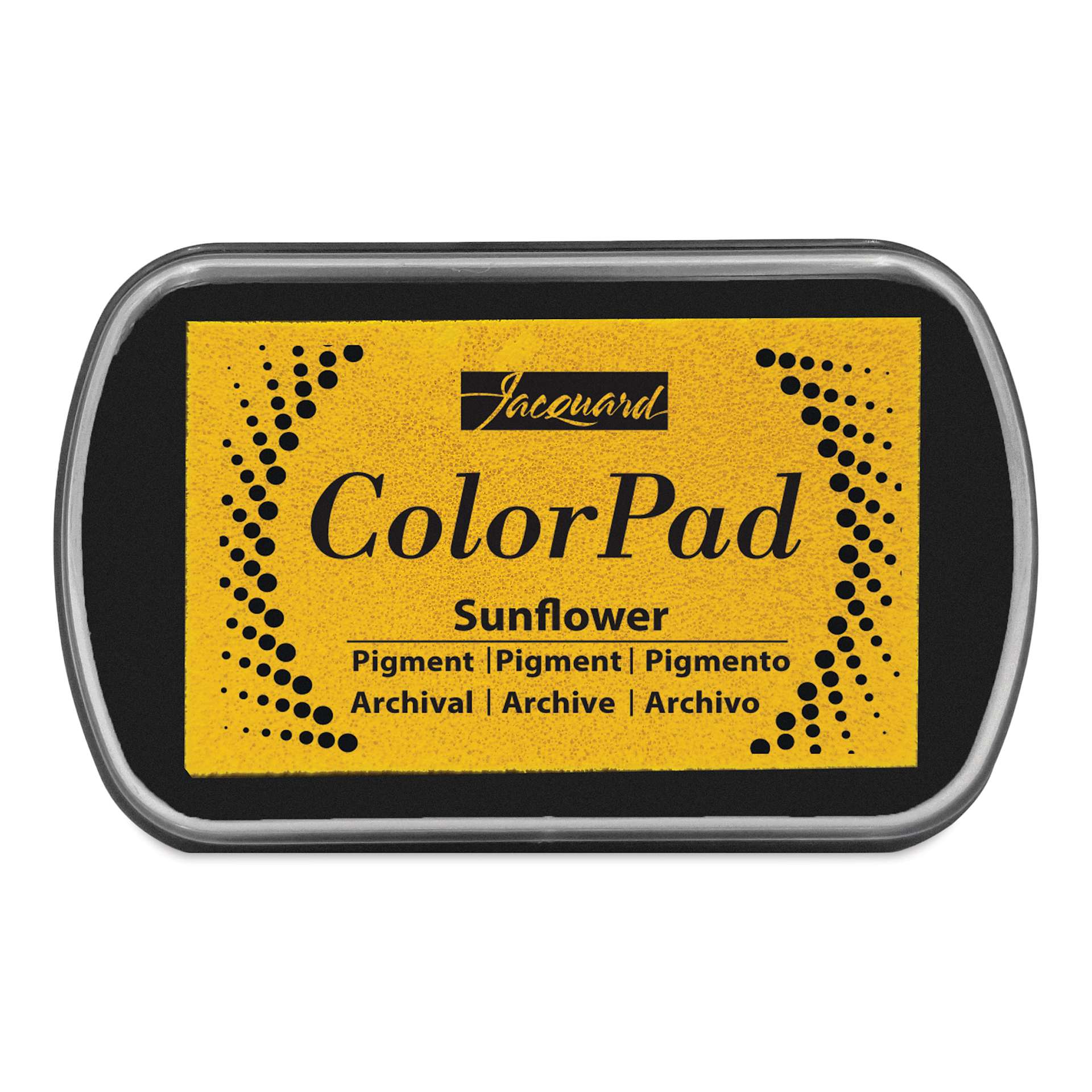 Jacquard ColorPad Pigment Ink Pad - Sunflower front of packaging