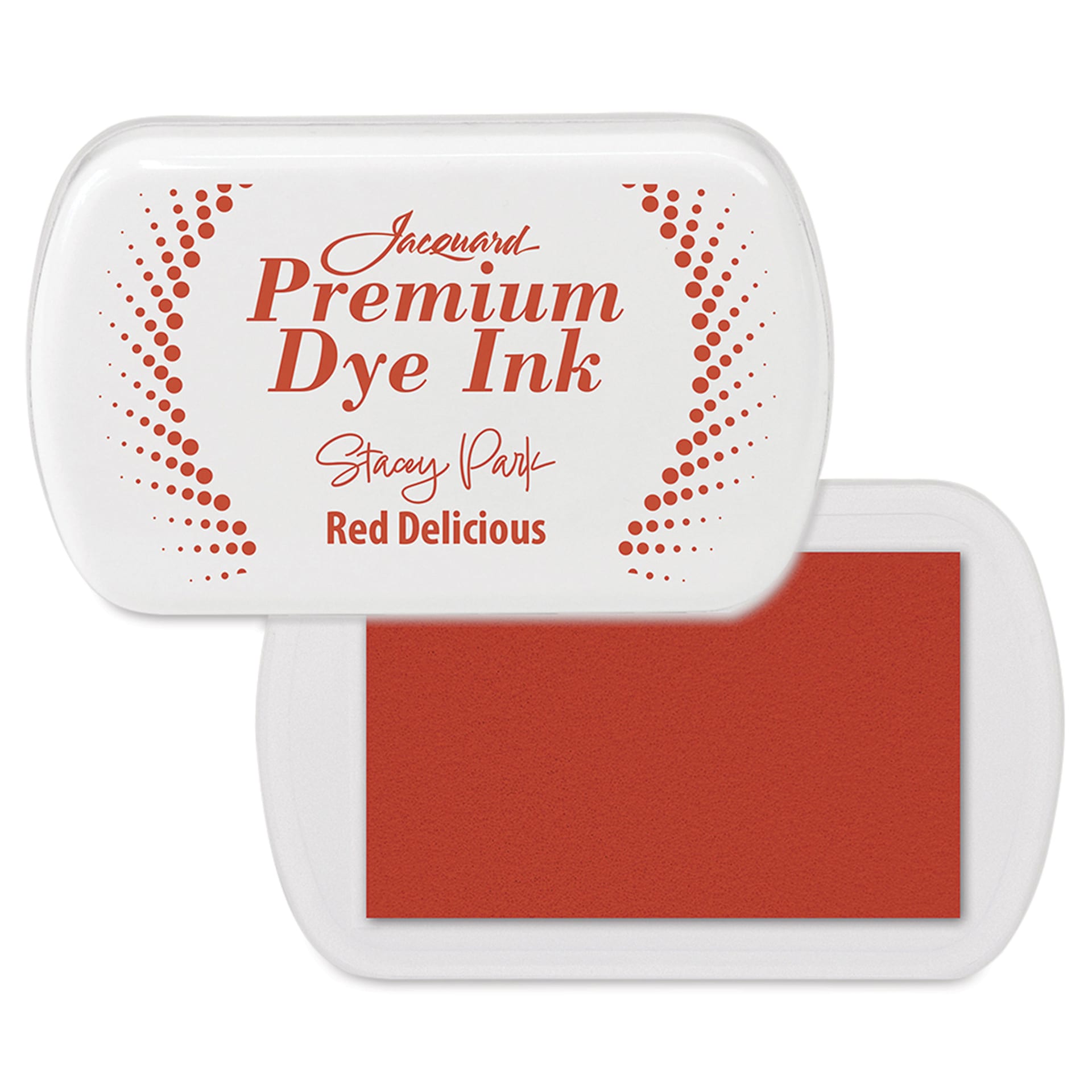 Jacquard Stacey Park Premium Dye Ink Pad - Red Delicious