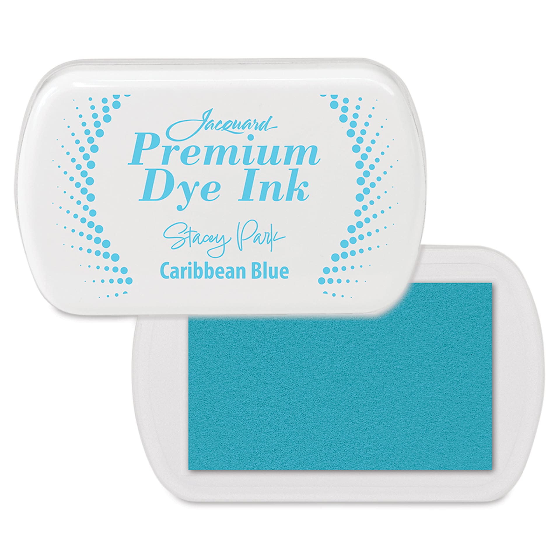 Jacquard Stacey Park Premium Dye Ink Pad - Caribbean Blue