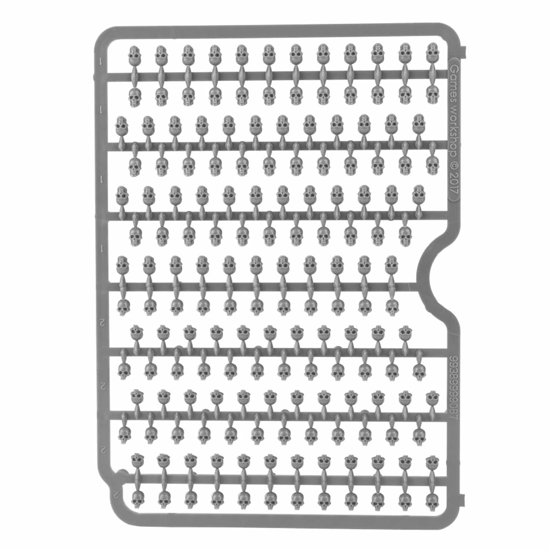 Citadel Skulls Set sprue with human skulls