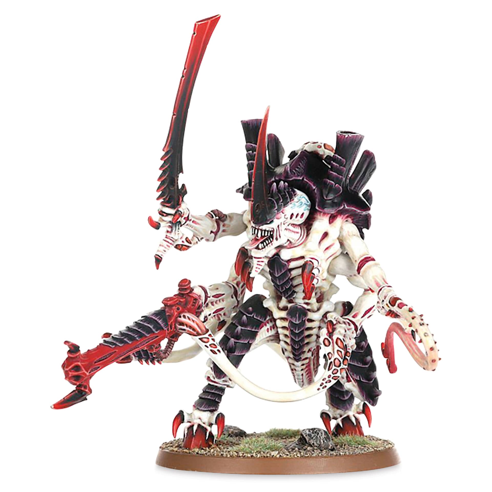 Warhammer 40K Tyranids Hive Tyrant (constructed and painted)