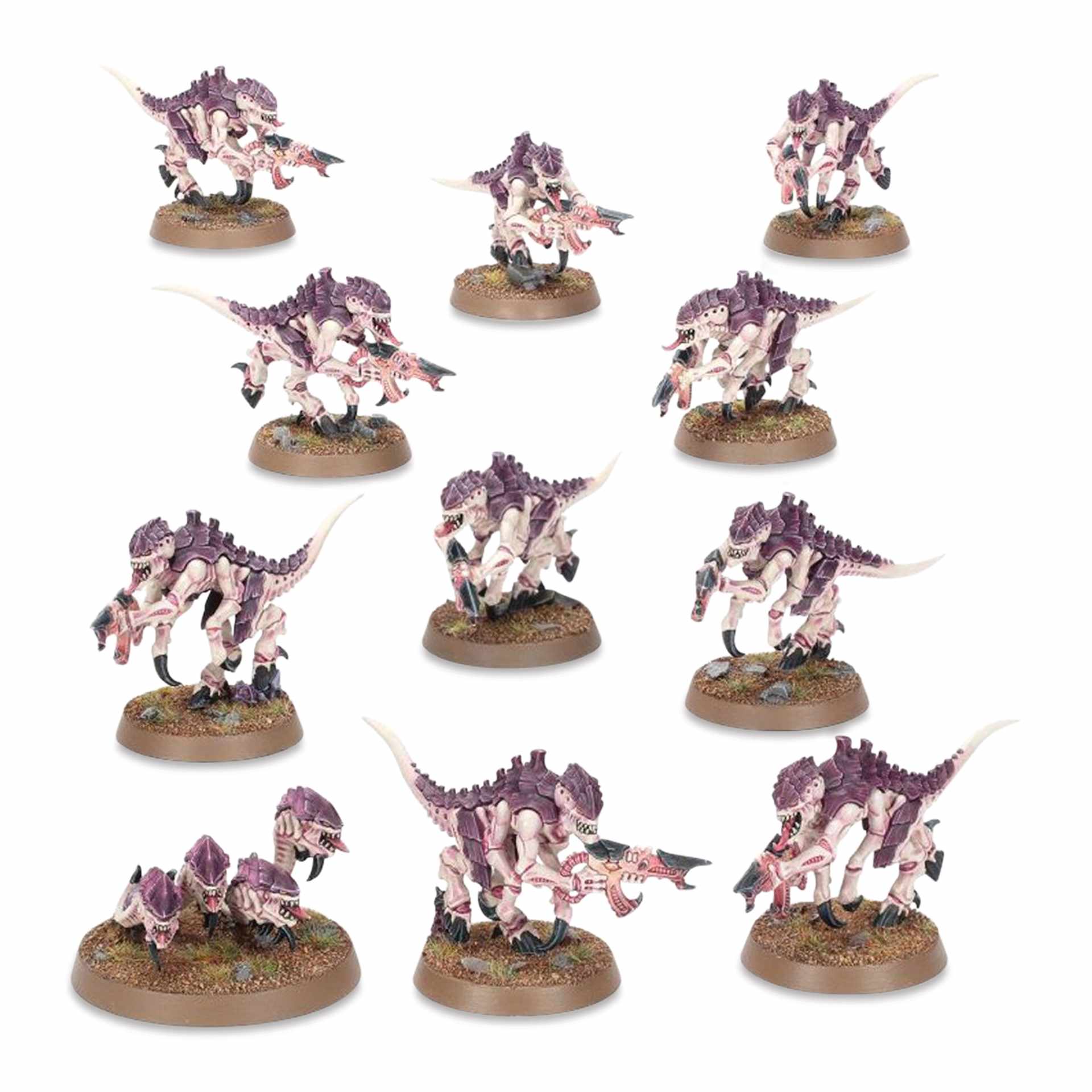 Warhammer 40k Introductory Set - example of assembled and painted figures