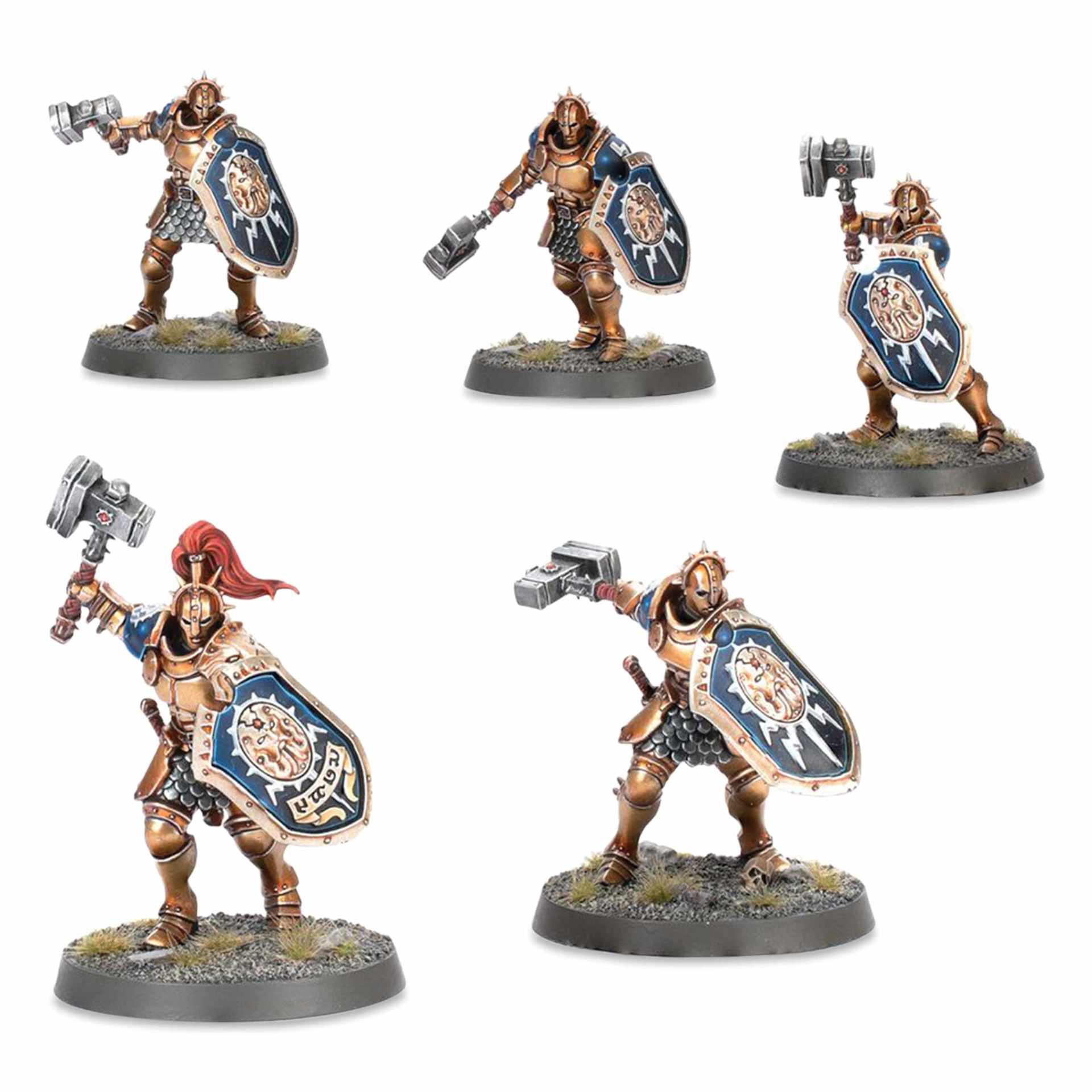 Warhammer Age of Sigmar Introductory Set - additional examples of assembled and painted figures