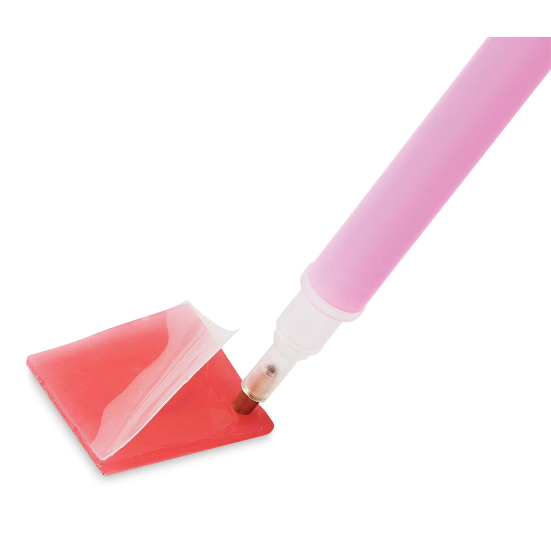 Rico Design Diamond Painting DIY Kit - Shimmering Flowers applicator pen applying wax